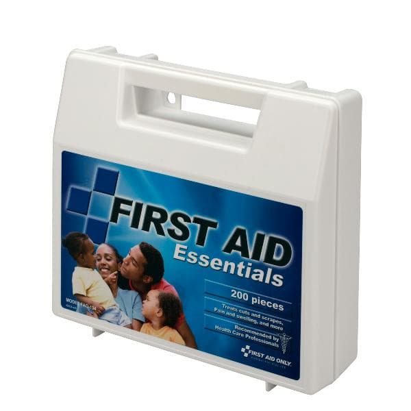 First Aid Kit, 200 Piece, Plastic Case_0