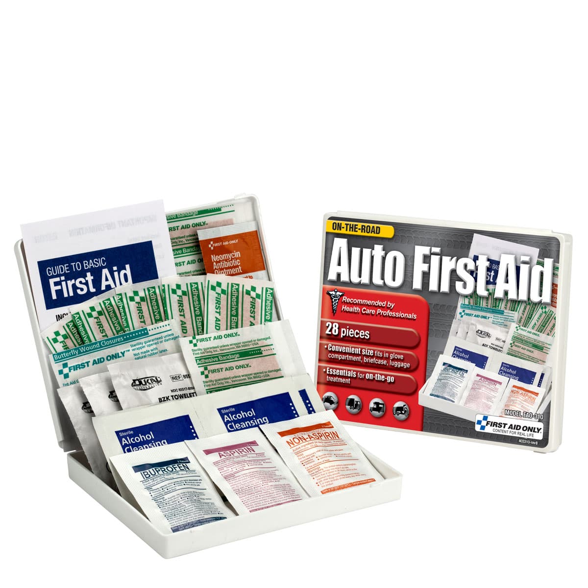 Consumer Auto Kit, 28 piece, Plastic Case