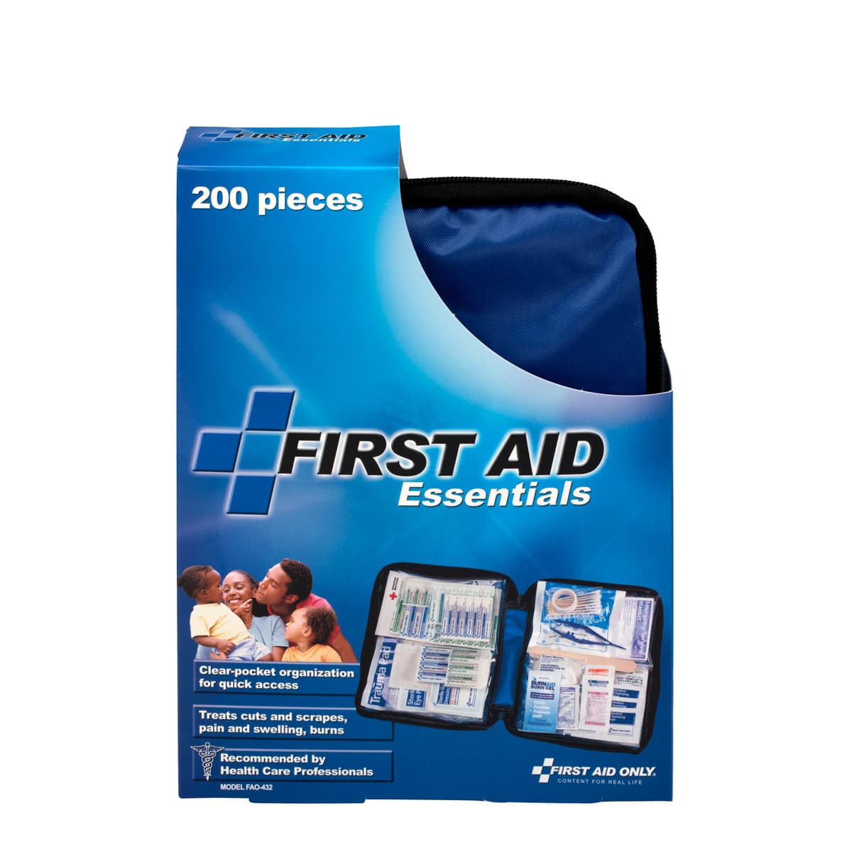 First Aid Kit, 200 Piece, Fabric Case