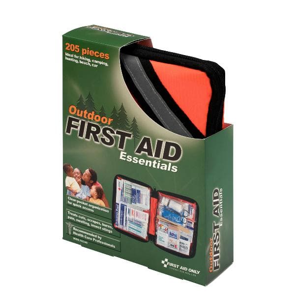 Outdoor First Aid Kit, 205 Piece, Fabric Case_1