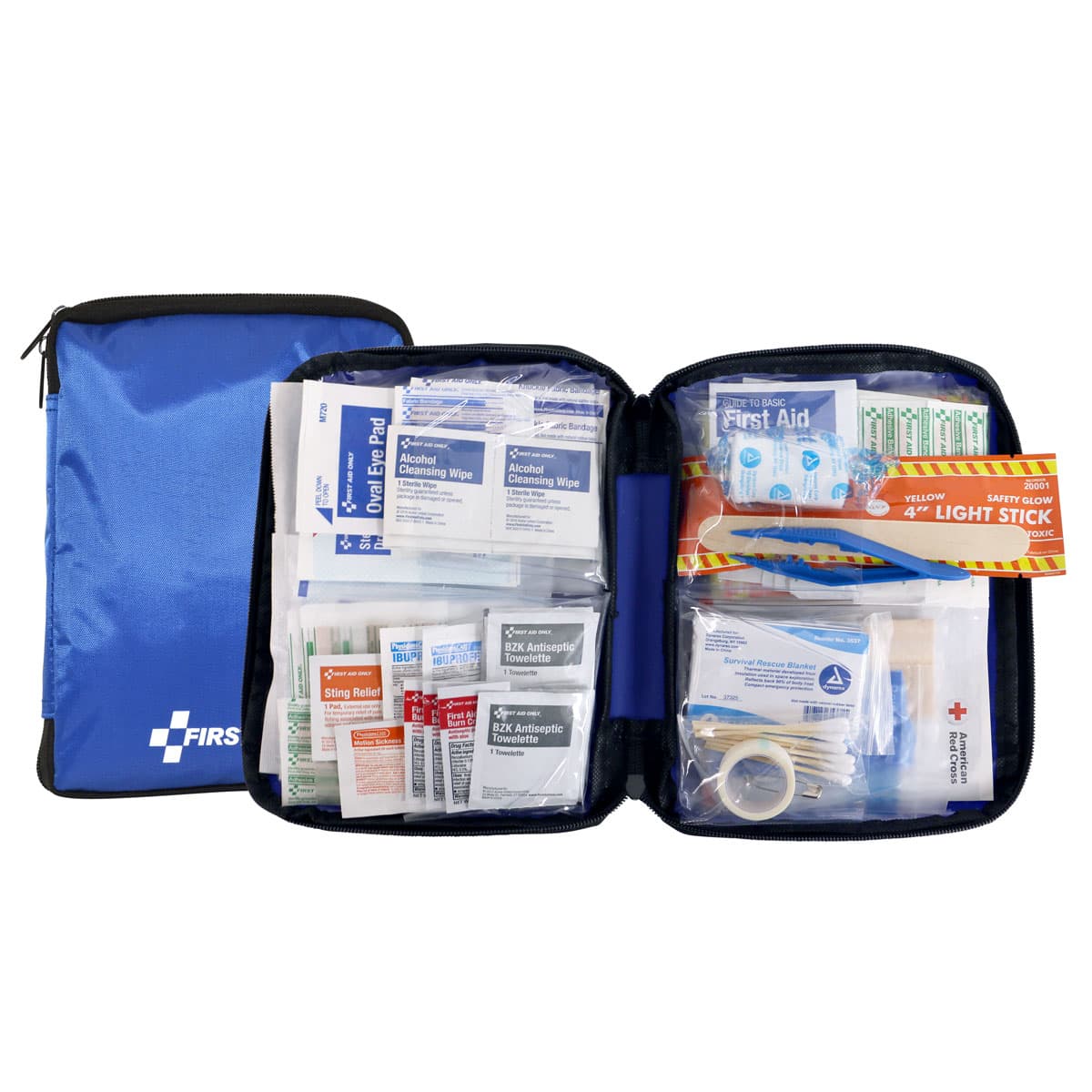 Vehicle First Aid Kit, 143 Piece, Fabric Case