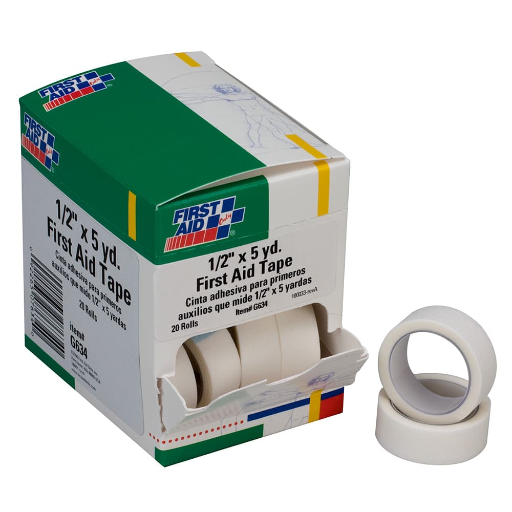 First Aid Only 1/2"x5 yd. First Aid Tape, 20/box_0