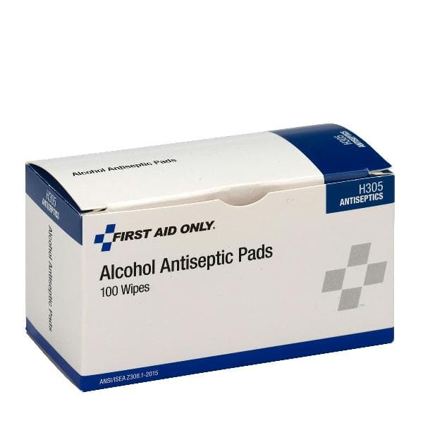 First Aid Only Alcohol Prep Pads, 100/box _1