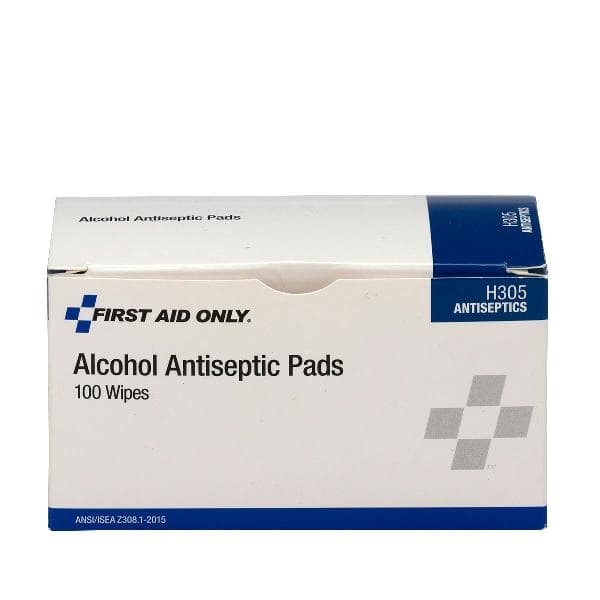 First Aid Only Alcohol Prep Pads, 100/box _2