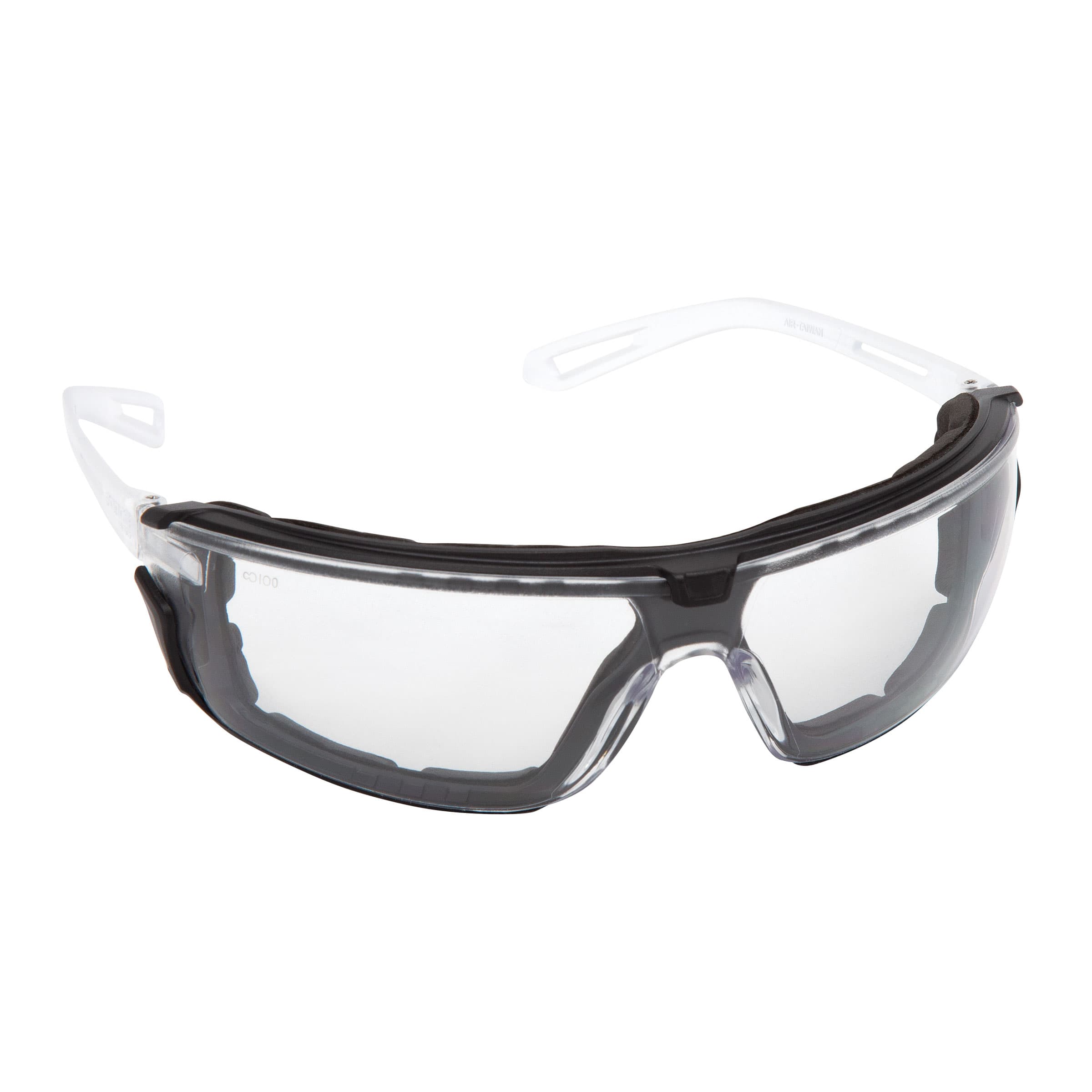 Force360 Air Clear Lens Safety Spectacle With Gasket (Clear Lens - With Gasket)_0