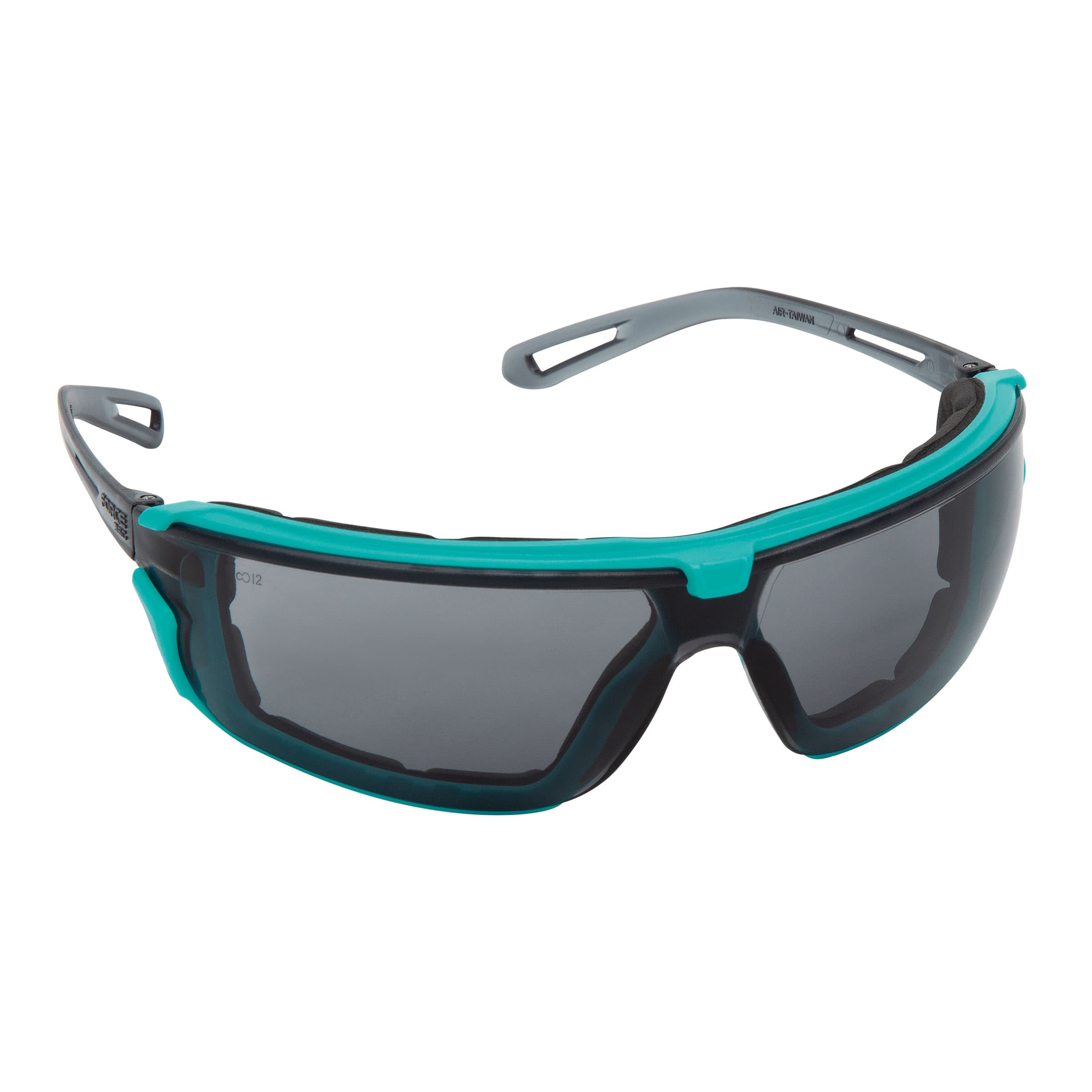 Force360 Air Smoke Lens Safety Spectacle With Gasket (Smoke Lens - With Gasket)