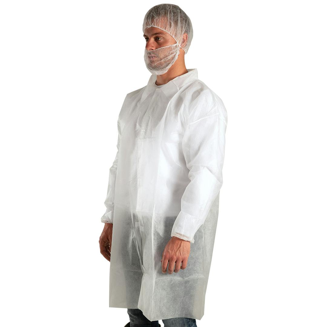 Force360 SPP Laboratory Coat White          (50 Per Carton) (White)