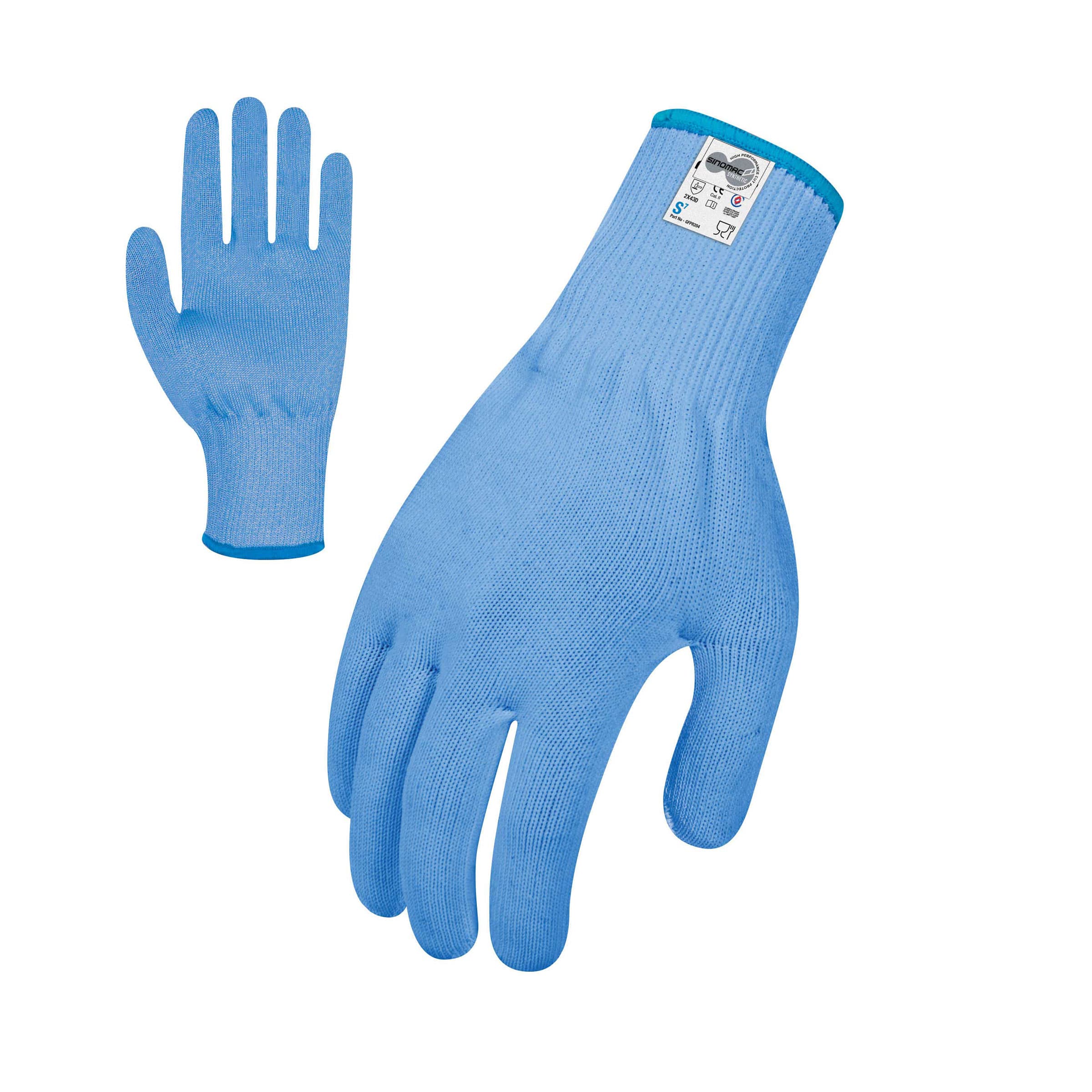 Force360 Cut 5 Food 13 Gauge Glove (Blue)