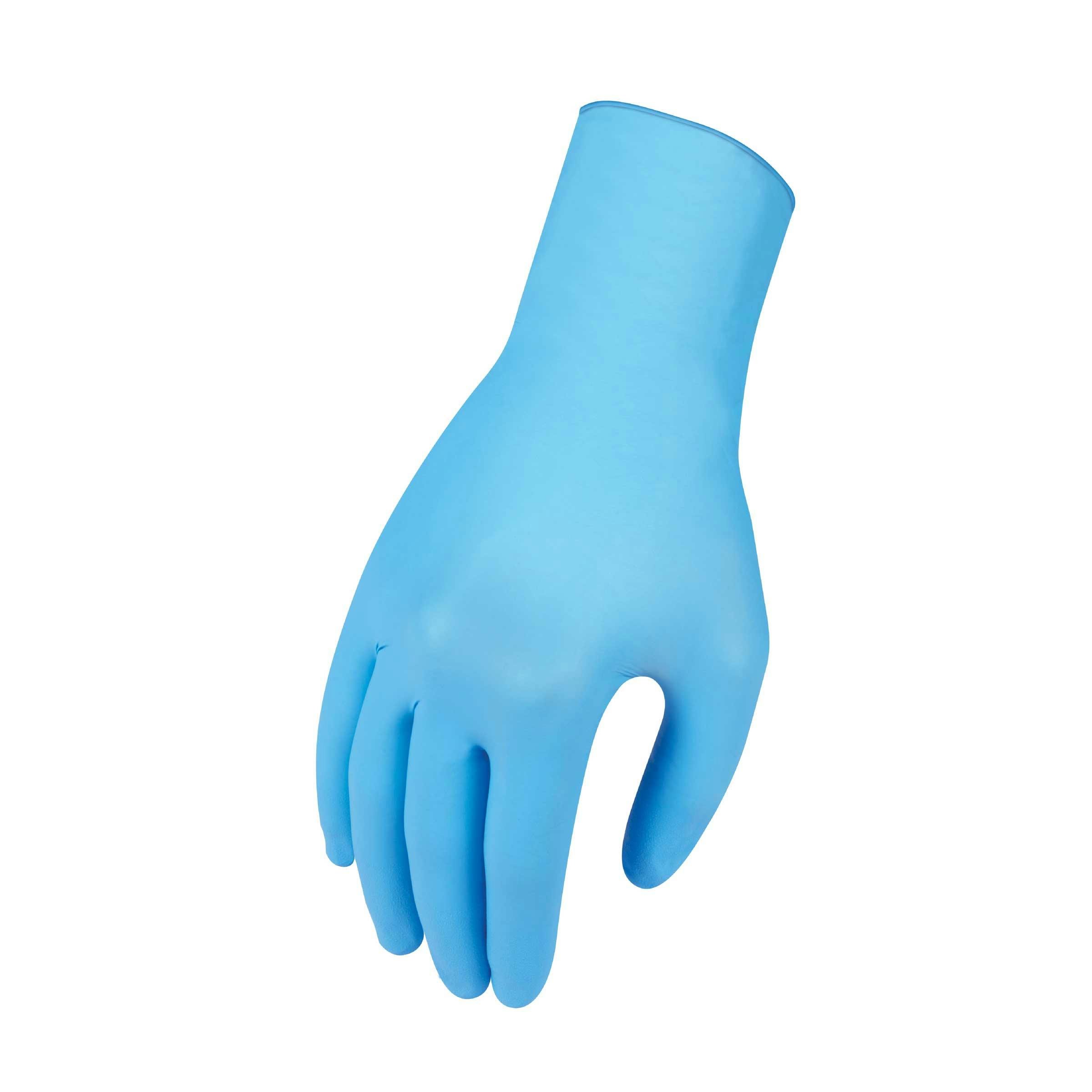 Force360 Safetouch Food & Medical Disposable Nitrile Glove 100/Box (Blue)_1