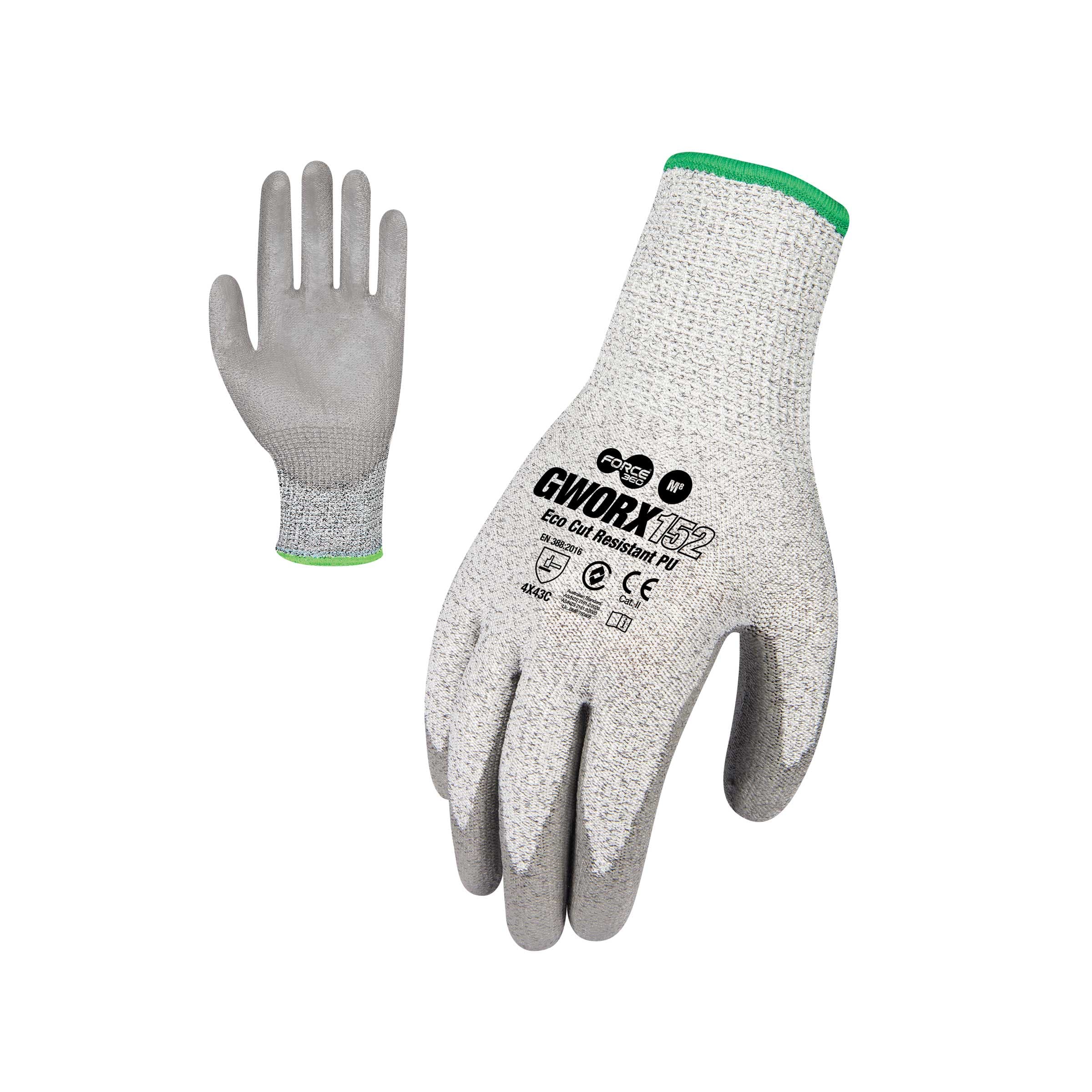 Force360 ECO Worx Cut Level C PU Glove_0
