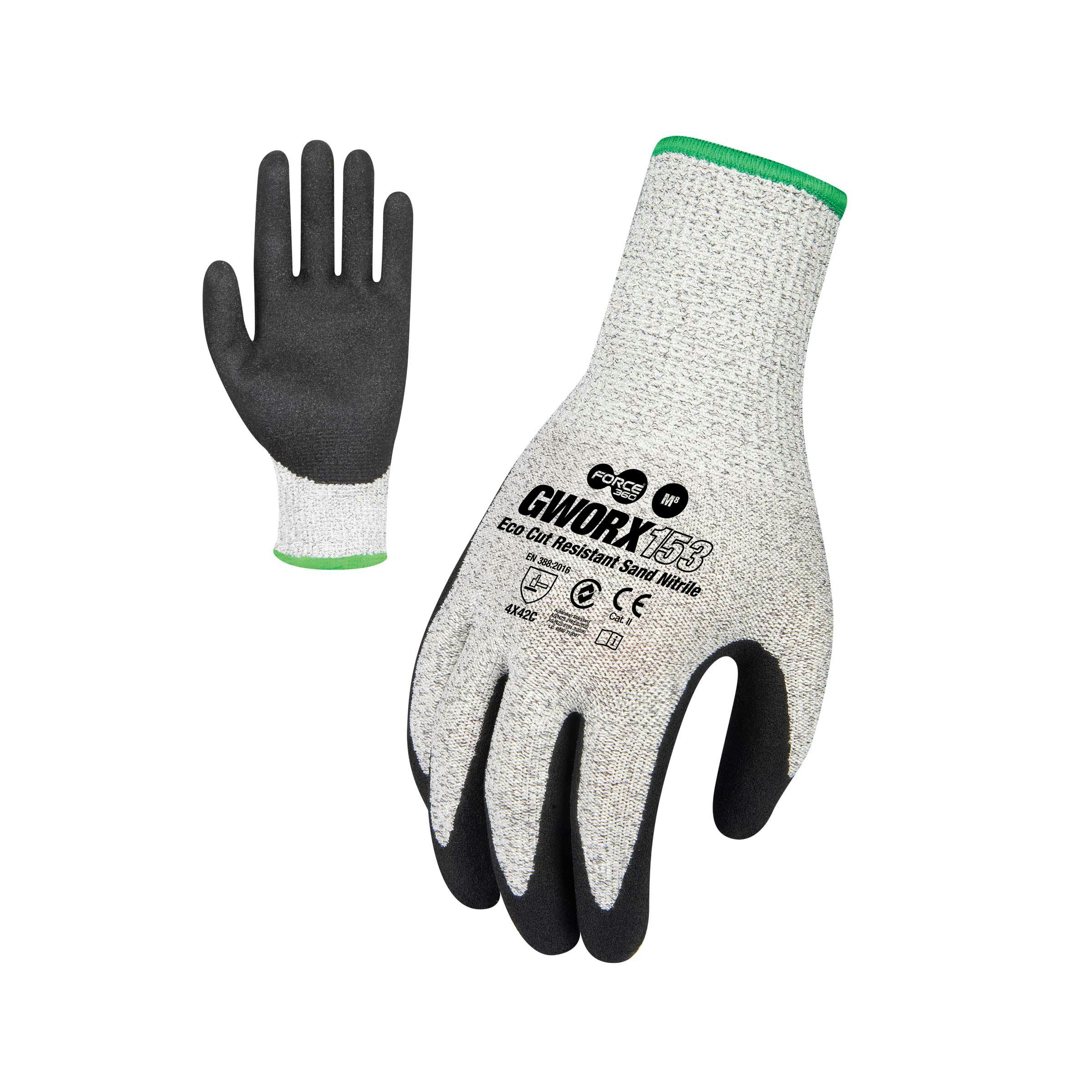 Force360 ECO Worx Cut Level C Nitrile Glove_0