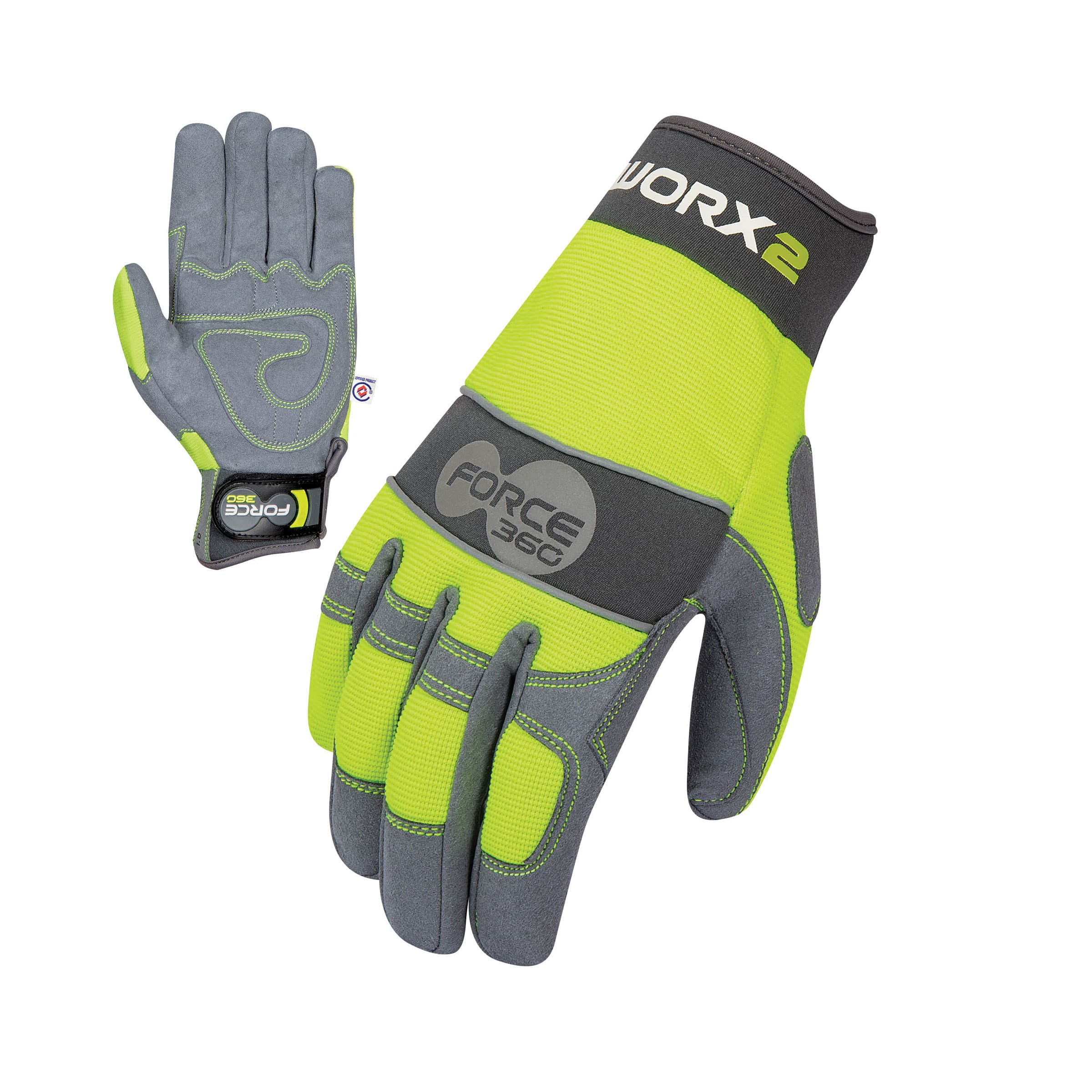 Force360 Worx 2 Original Hi-Vis Mechanics Glove