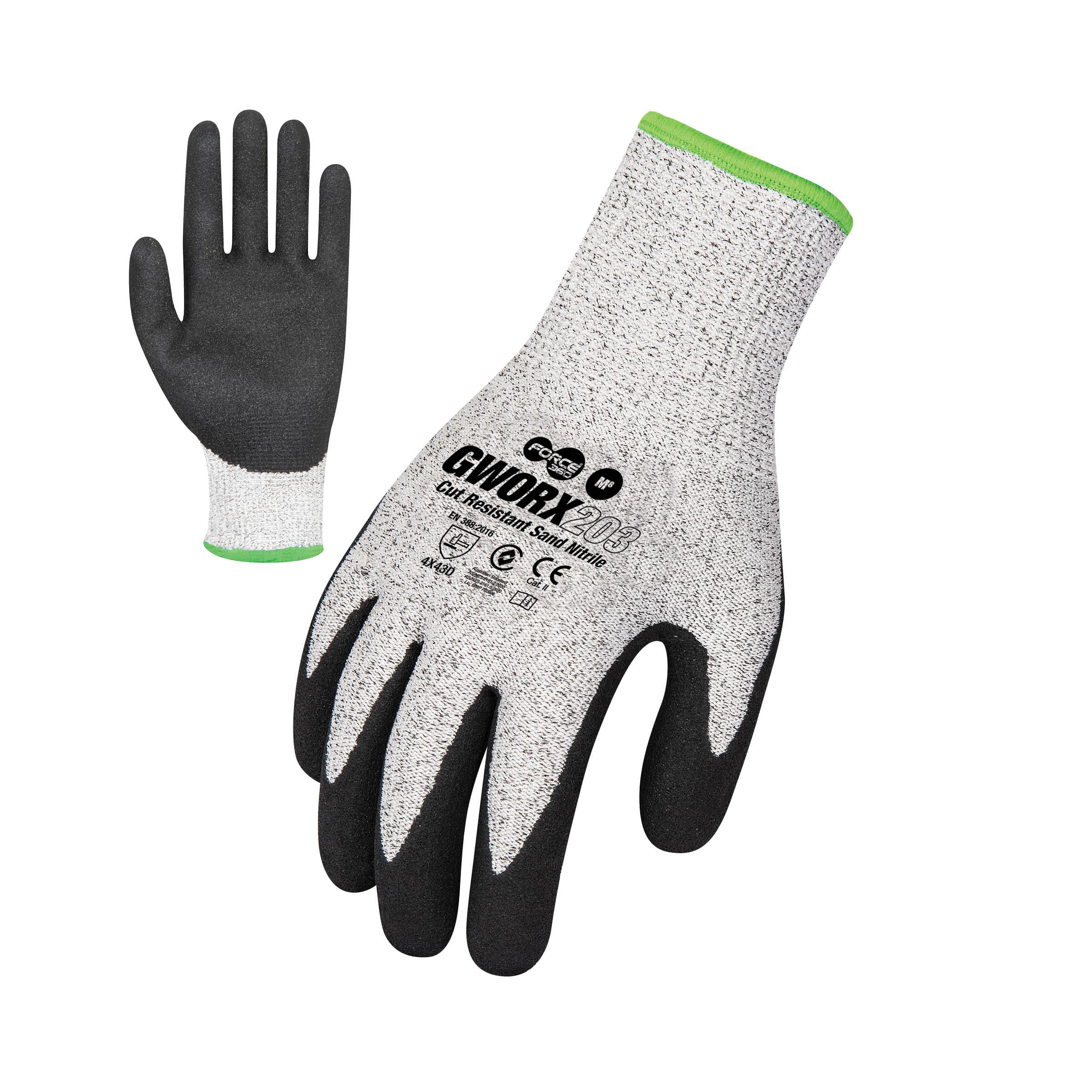 Force360 Worx Cut 5 Foam Nitrile SP Glove