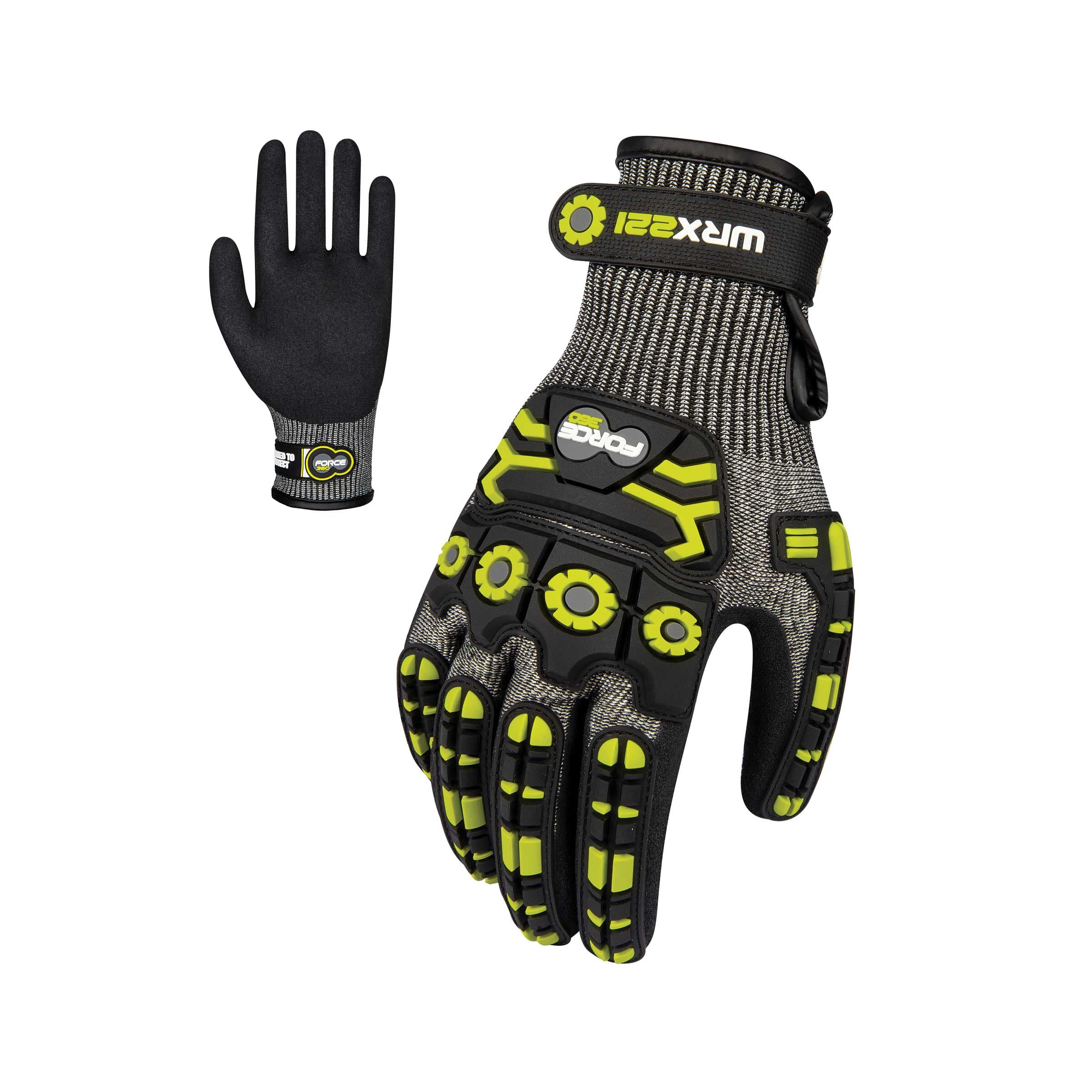 Force360 Worx BOH Impact Padded Palm Cut Resistant Glove (WRX221)