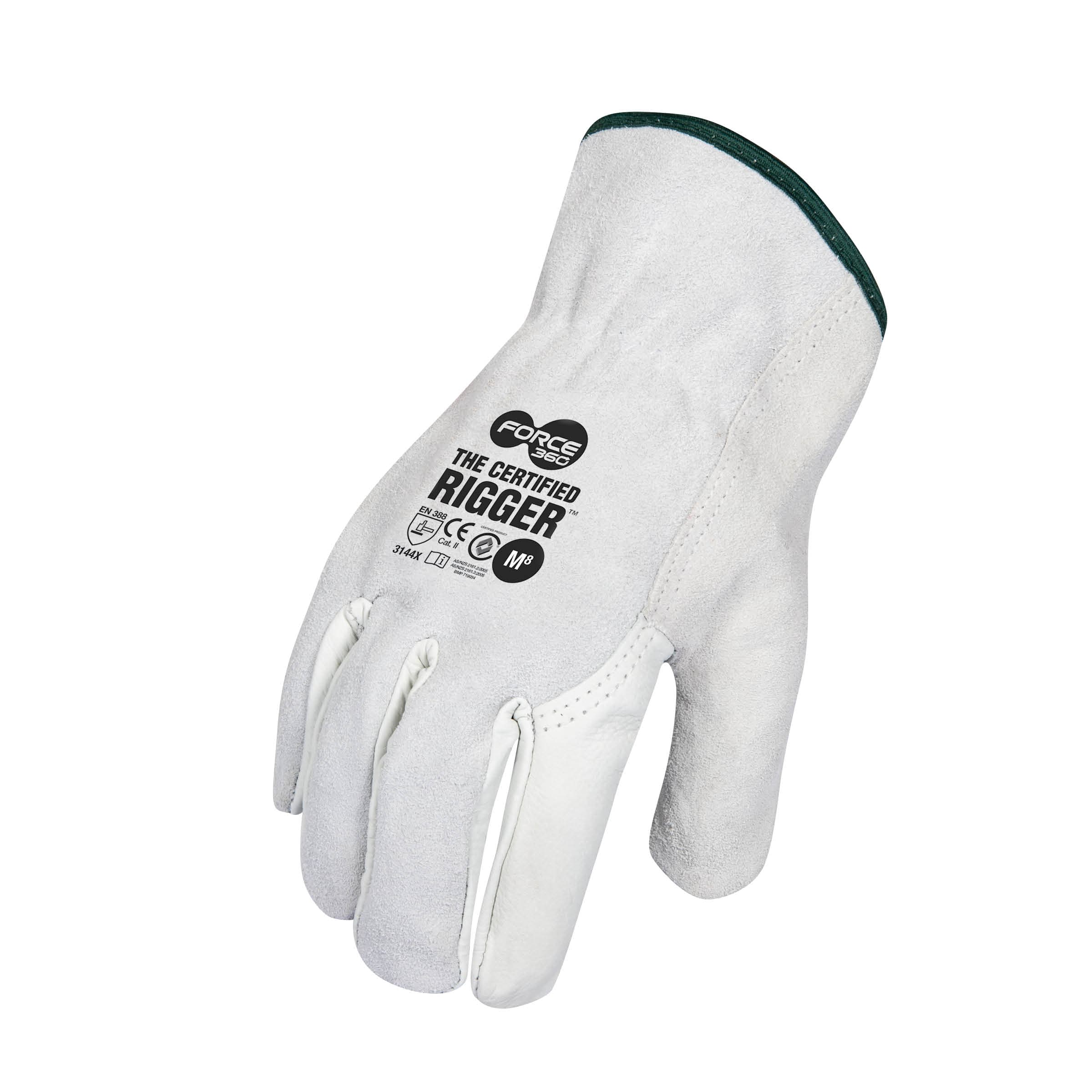 Force360 Split Back Cowhide Rigger Gloves_1