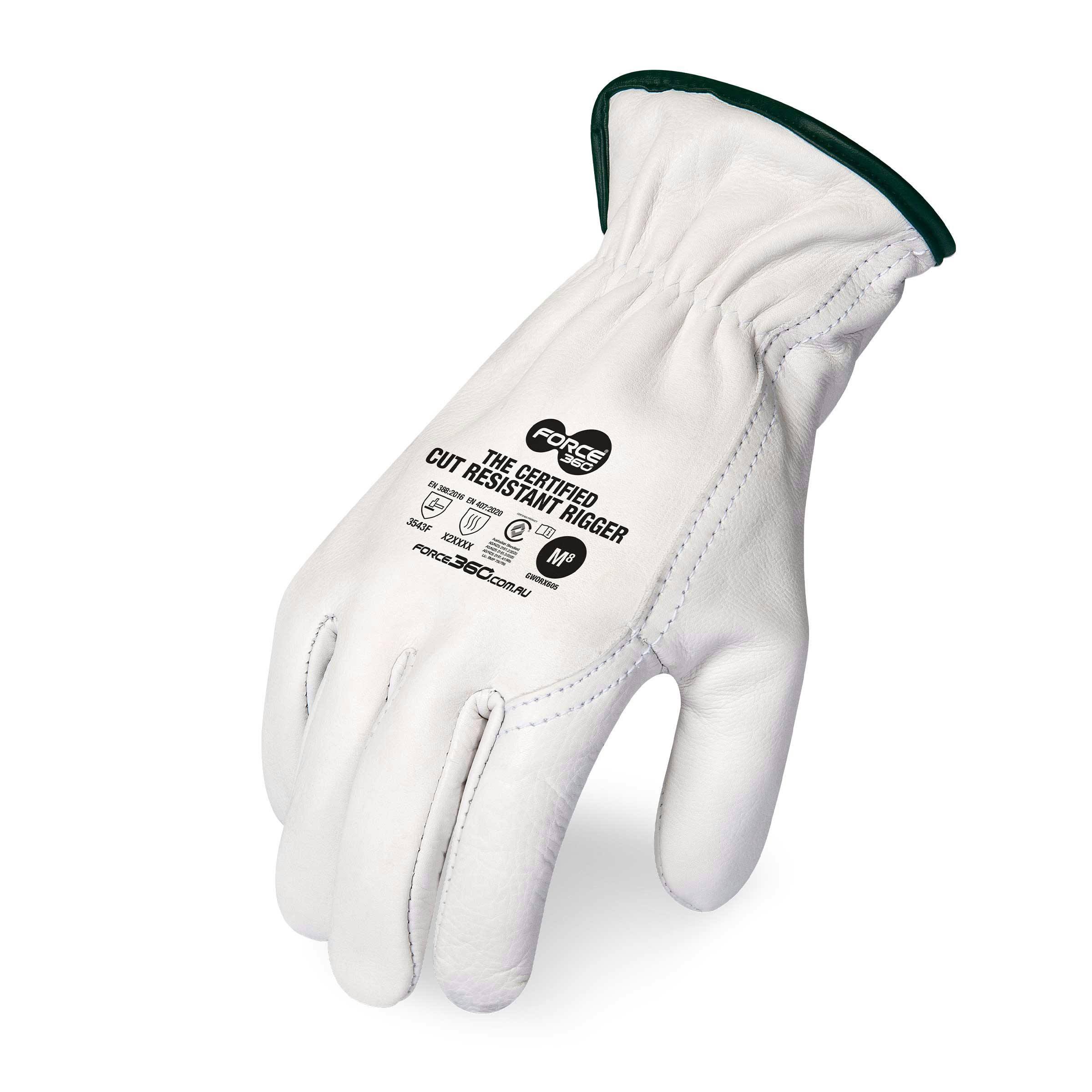Force360 Cut 5 Cowhide Rigger Glove_1