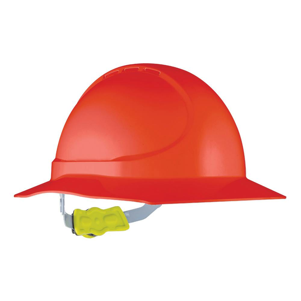 Force360 GT12 ABS Non-Vented Broad Brim Hard Hat With Ratchet Harness, Type1_3