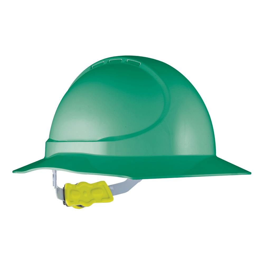 Force360 GT12 ABS Non-Vented Broad Brim Hard Hat With Ratchet Harness, Type1_6