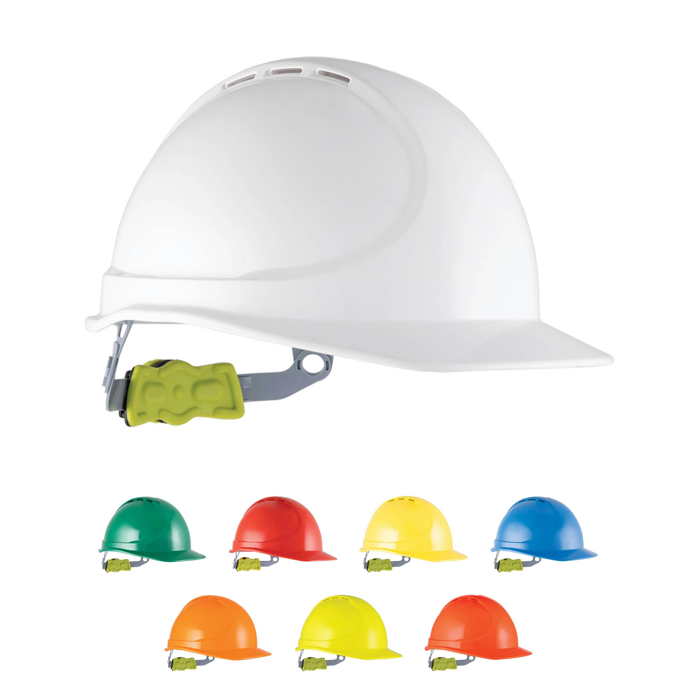 Force360 GTE1 ABS Vented Hard Hat With Ratchet Harness, Type 1_2