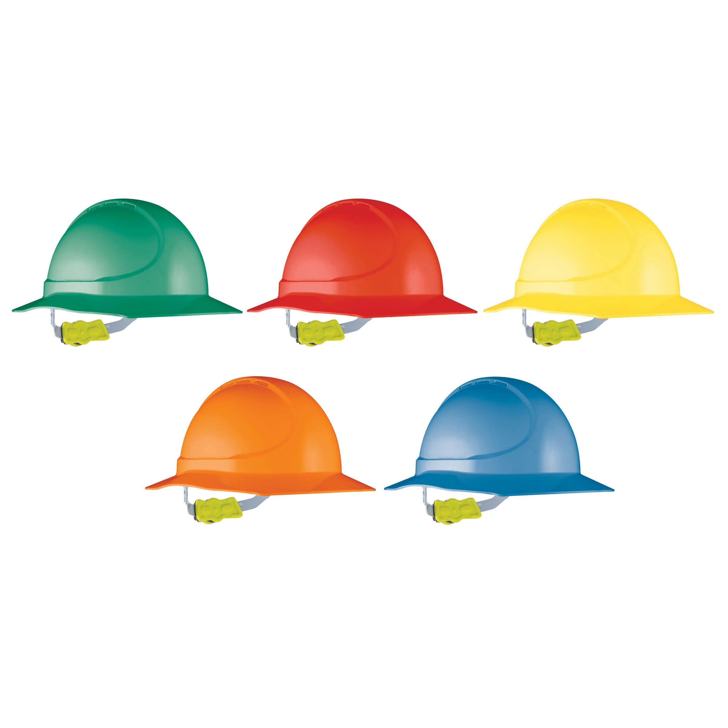 Force360 GT12 ABS Non-Vented Broad Brim Hard Hat with Ratchet Harness Kit (10 Units)_1