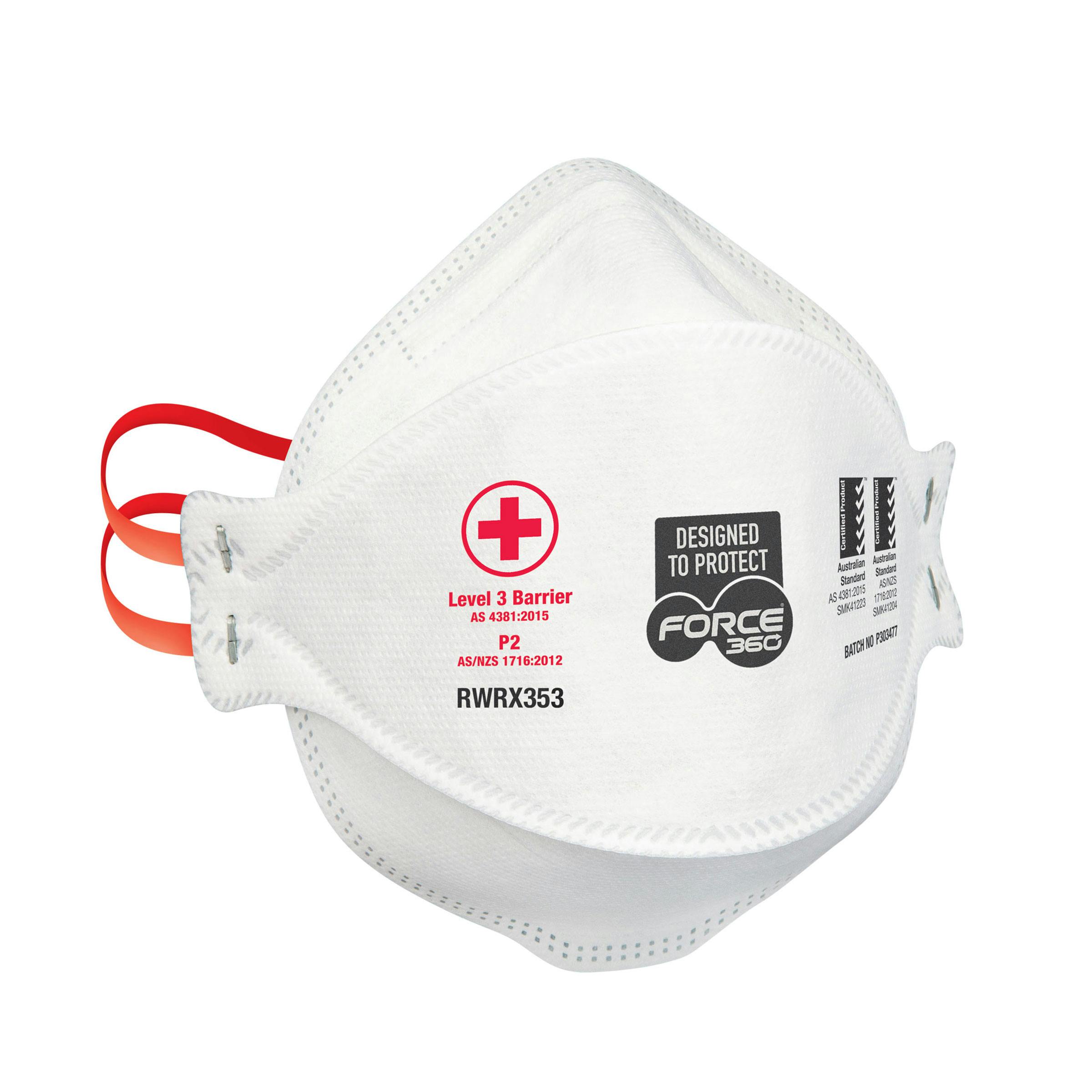 Force360 P2 Surgical Fat Fold Respirator