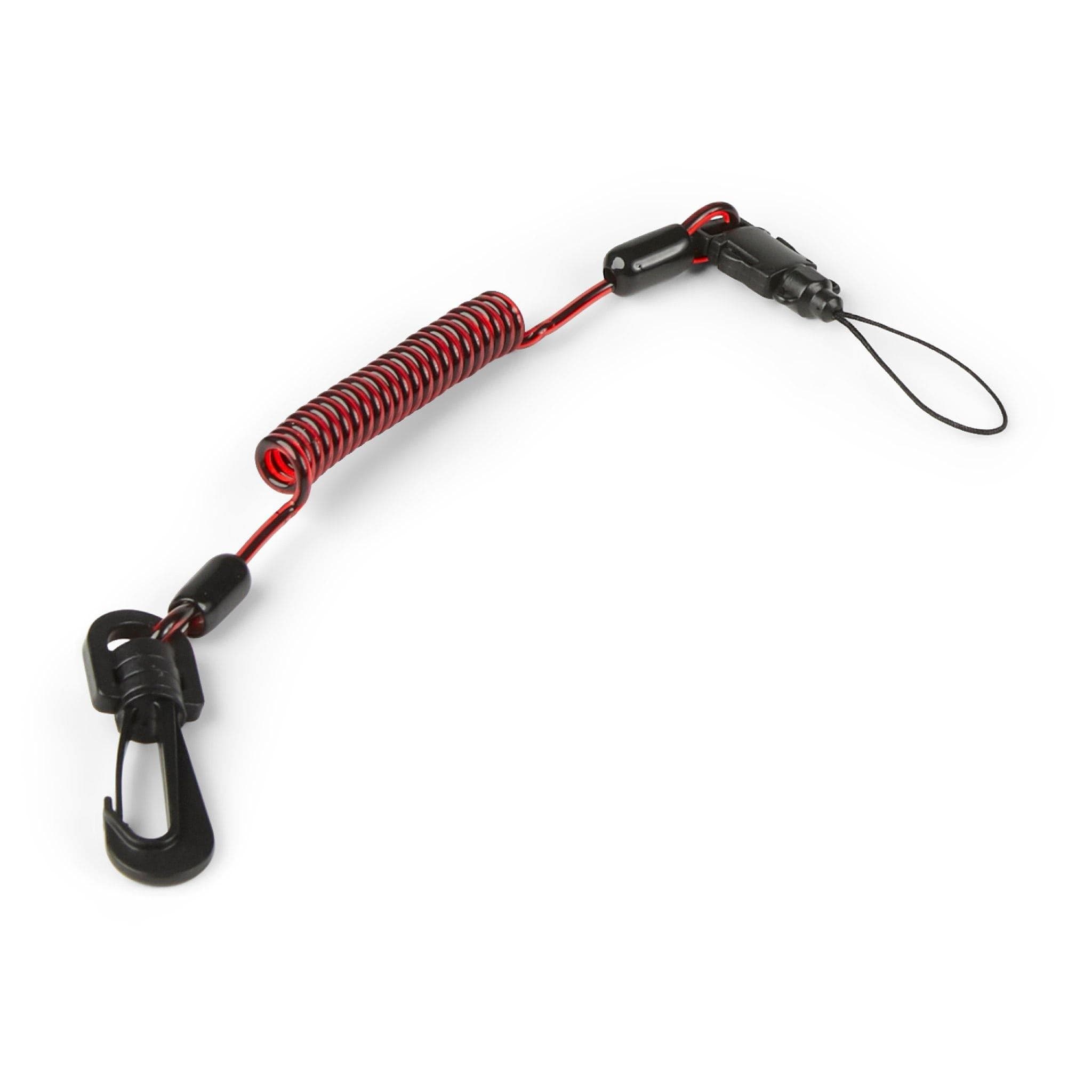 GRIPPS Coil E-Tether With Poly Clip & E-Catch (Non-Conductive) - 0.5kg/1.1lb (10 Pack)_1