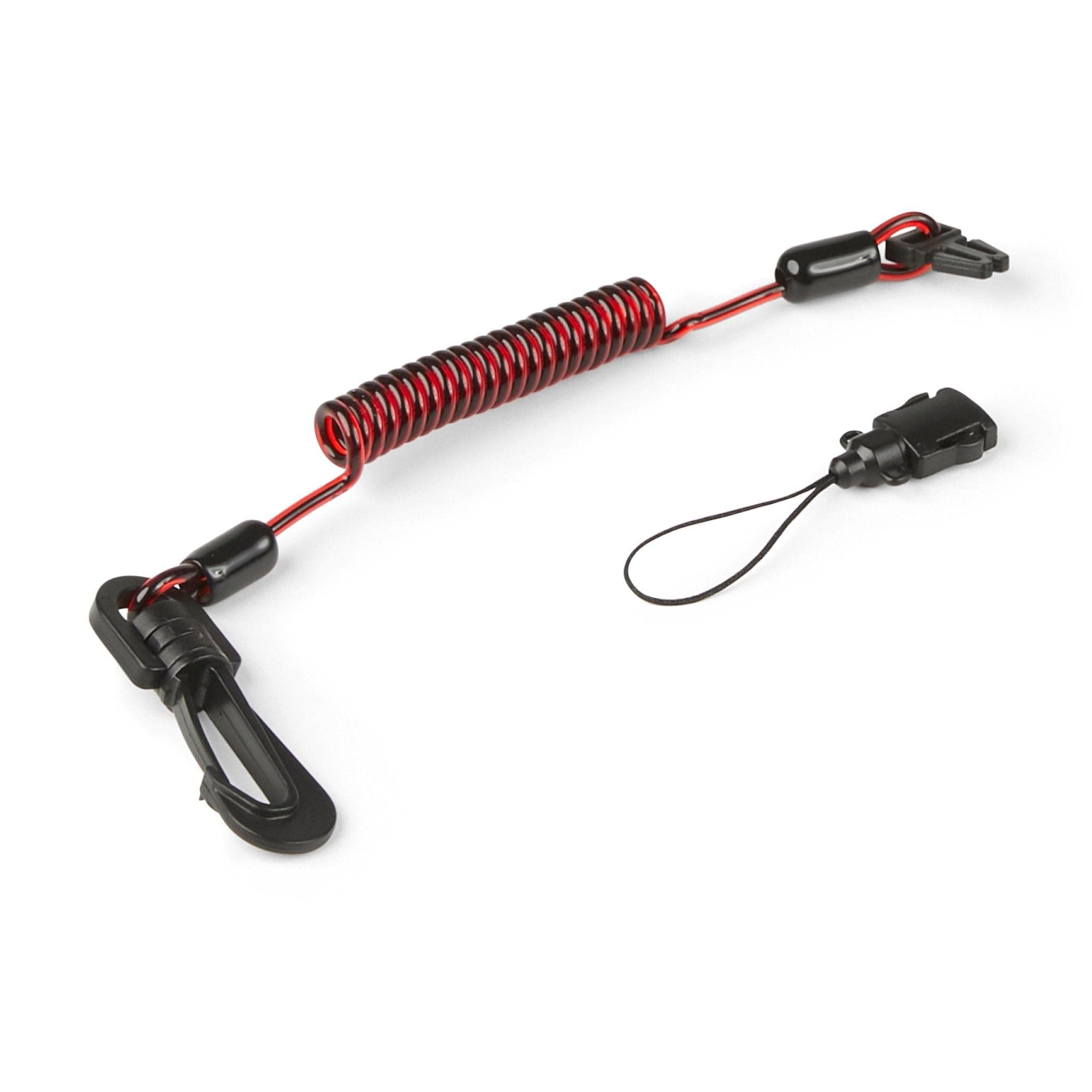 GRIPPS Coil E-Tether With Poly Clip & E-Catch (Non-Conductive) - 0.5kg/1.1lb (10 Pack)_2
