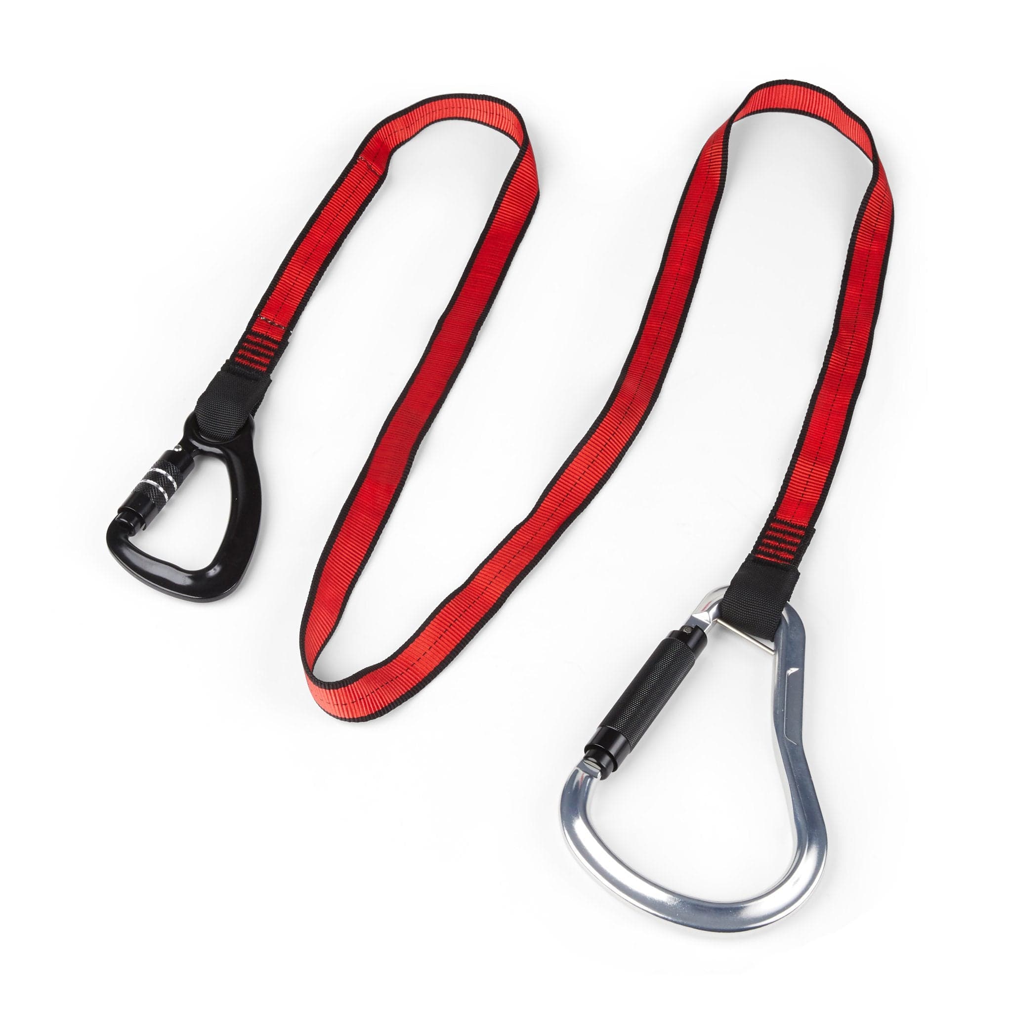 GRIPPS Webbing Tether Heavy-Duty Dual-Action Carabiner - 36.9kg/81lb