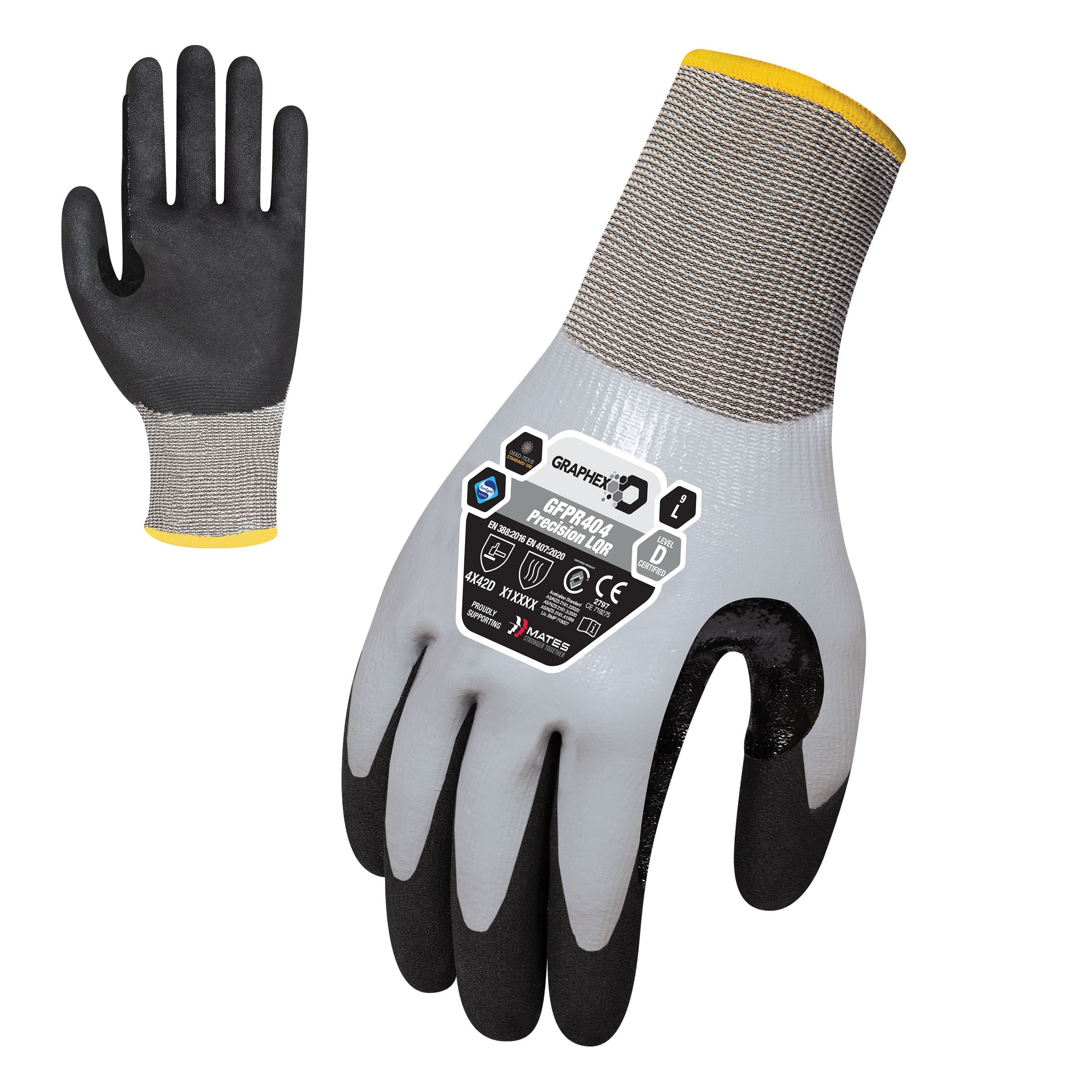 Graphex Precision AGT LQR Cut Resistant Glove (Cut Level D)