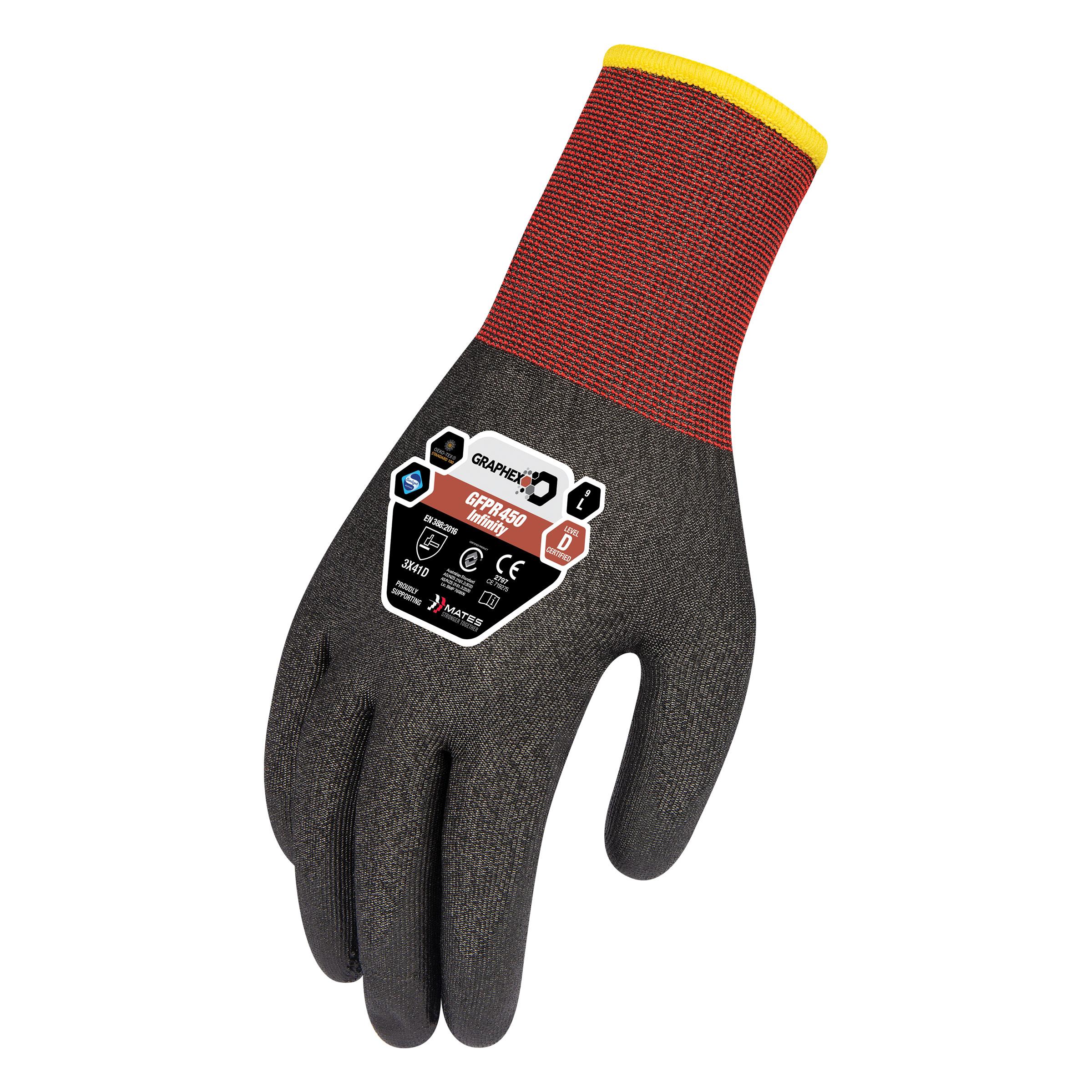 Graphex Infinity PU 21 Gauge Cut Resistant Glove (Cut Level D)_1