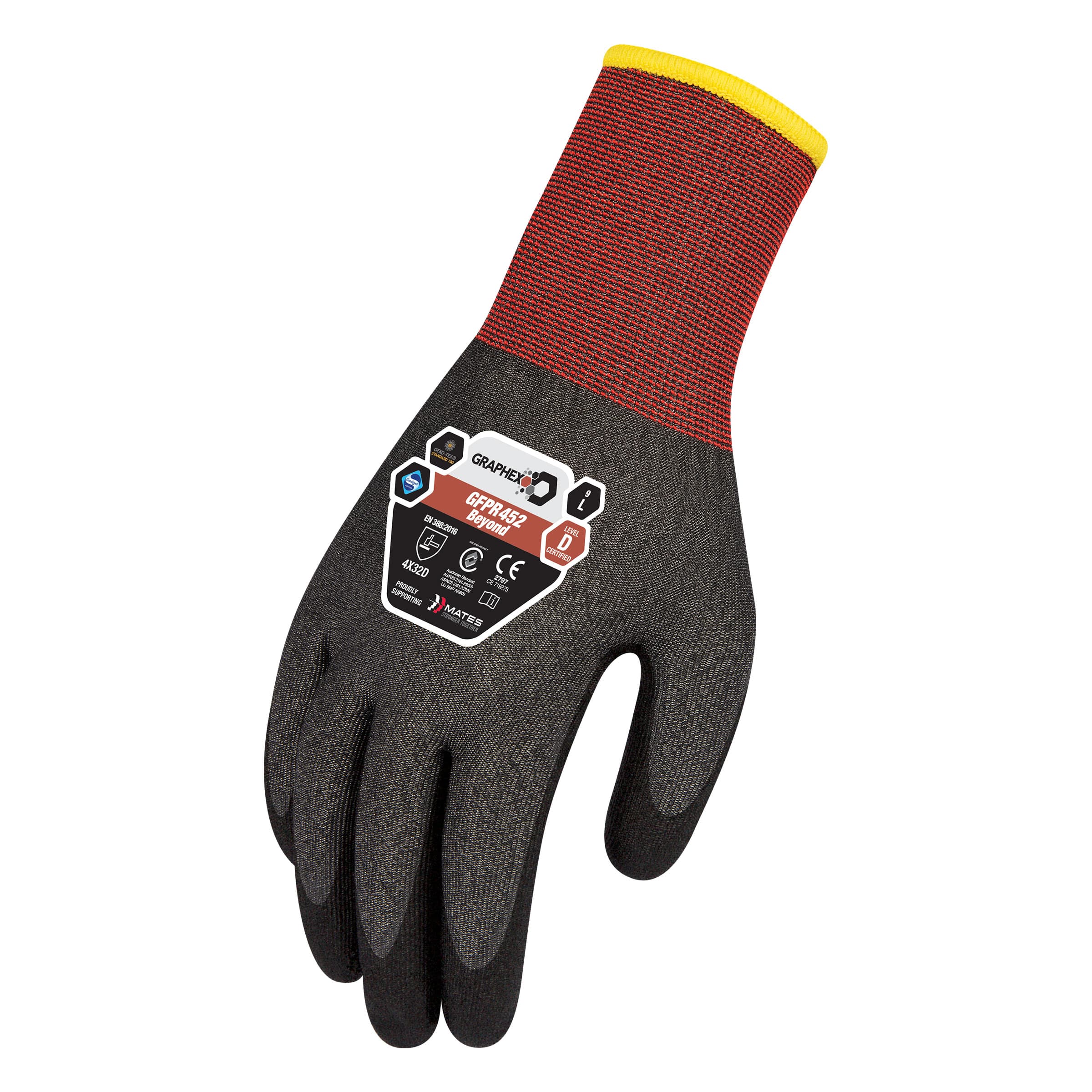 Graphex Beyond MicroFoam 21 gauge Cut Resistant Glove (Cut Level D)_1