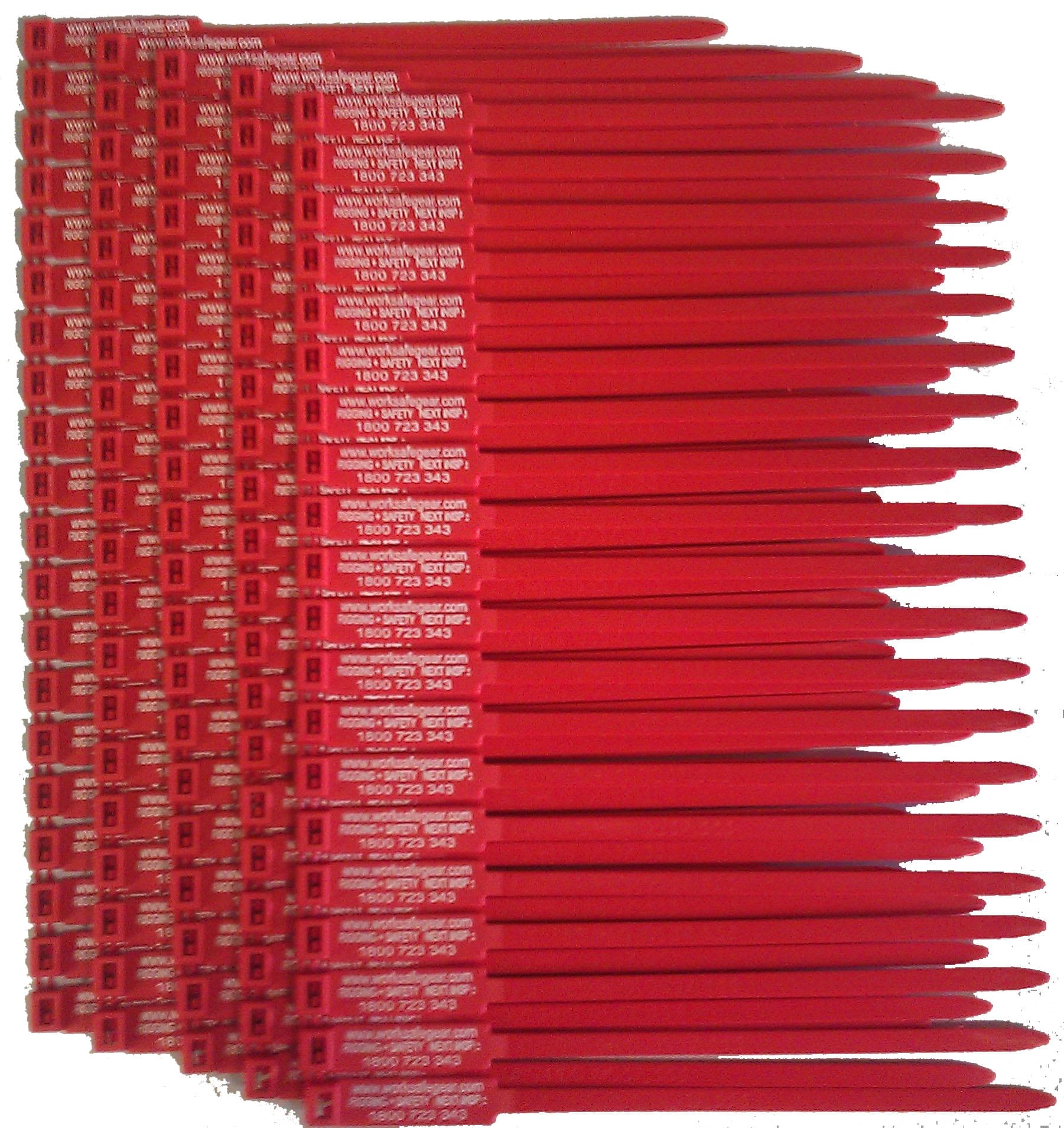 (Pack Of 100) 175Mm Rigtag Inspection ID Tags