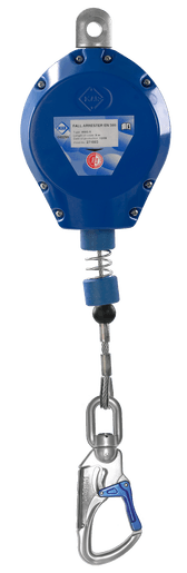 IKAR Retractable Fall Arrester (Aluminium Housing, Steel Cable Lifeline)