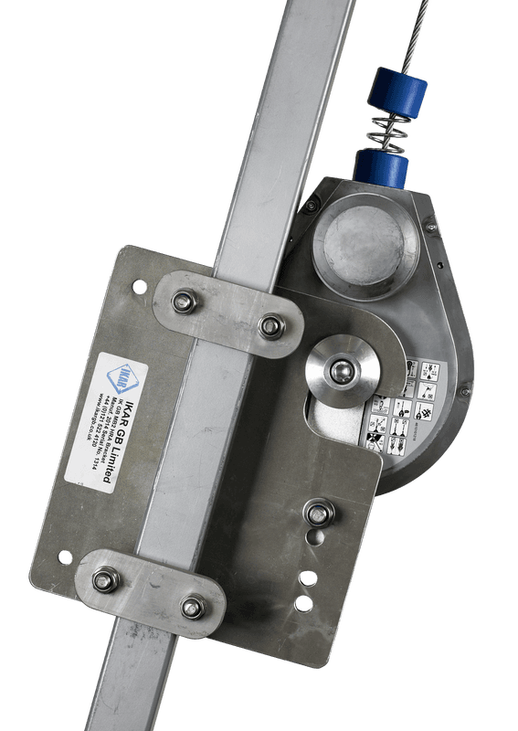 IKAR Aluminium HRA Bracket - For A 50Mm X 50Mm Box Section