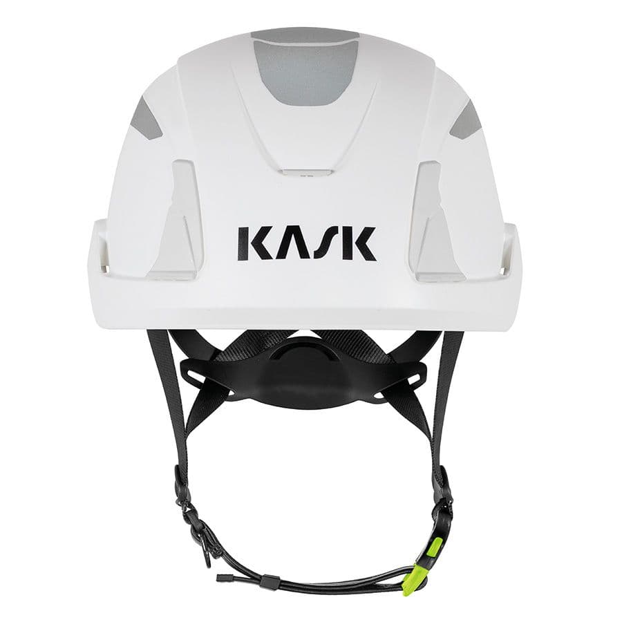 Kask Primero Hi VIz Dielectric helmet with luminescent lamp clips and reflective decals_3