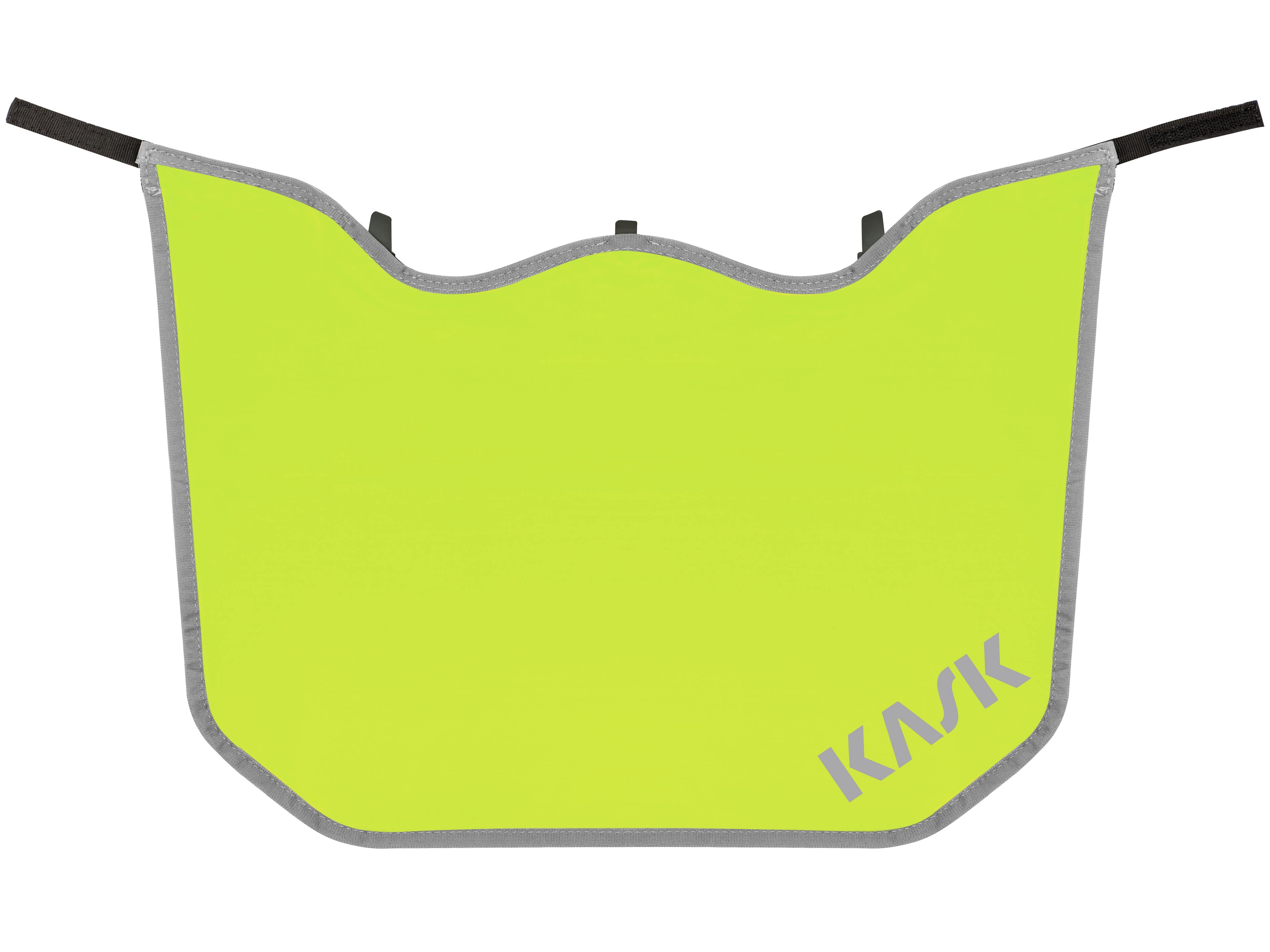 Kask Neck Shade For Zenith & Primero Helmets Hi-Viz Yellow Fluorescent_0