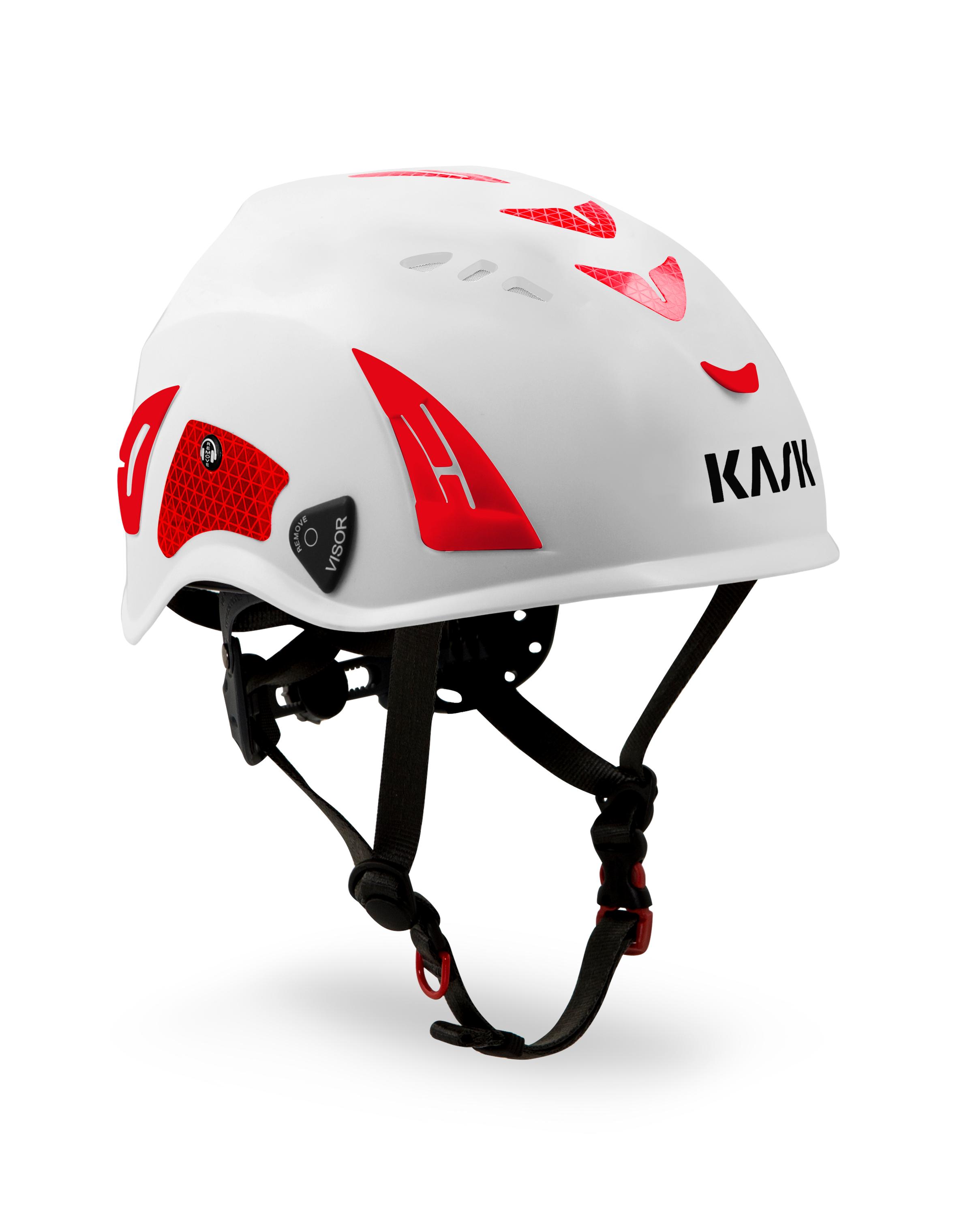 Kask HP Plus Hi-Viz ASNZS Helmet - Hi-Viz-White_2