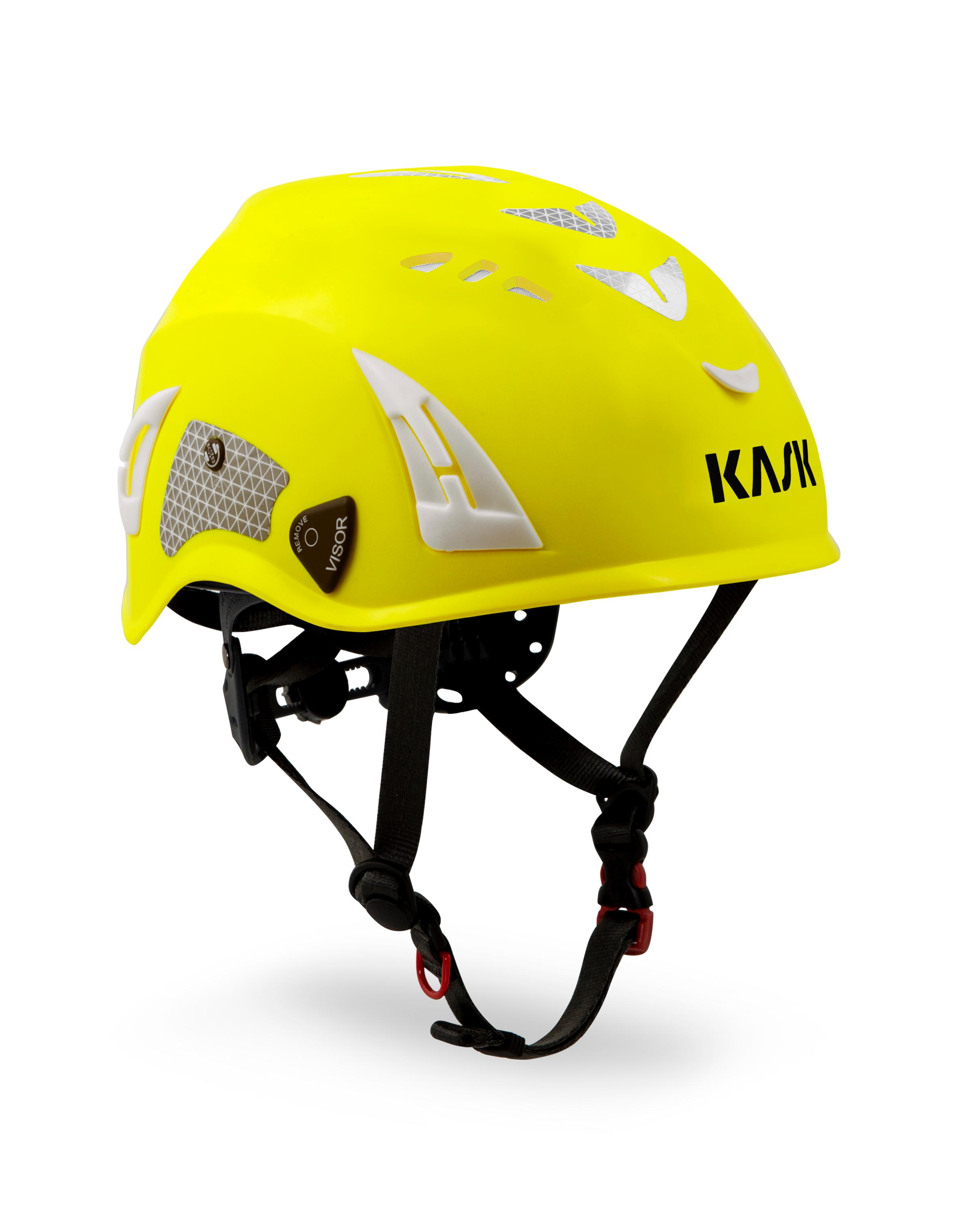 Kask HP Plus Hi-Viz ASNZS Helmet - Hi-Viz-White_1