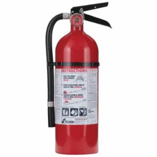 KIDDE PRO 210 Consumer Fire Extinguisher, Type A, B, C, 4 lb