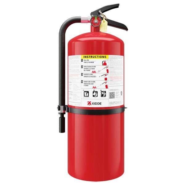KIDDE Pro Multi-Purpose Fire Extinguisher, ABC Fire Type, 20 lb Capacity, Includes Wall Hanger, 1 EA/EA