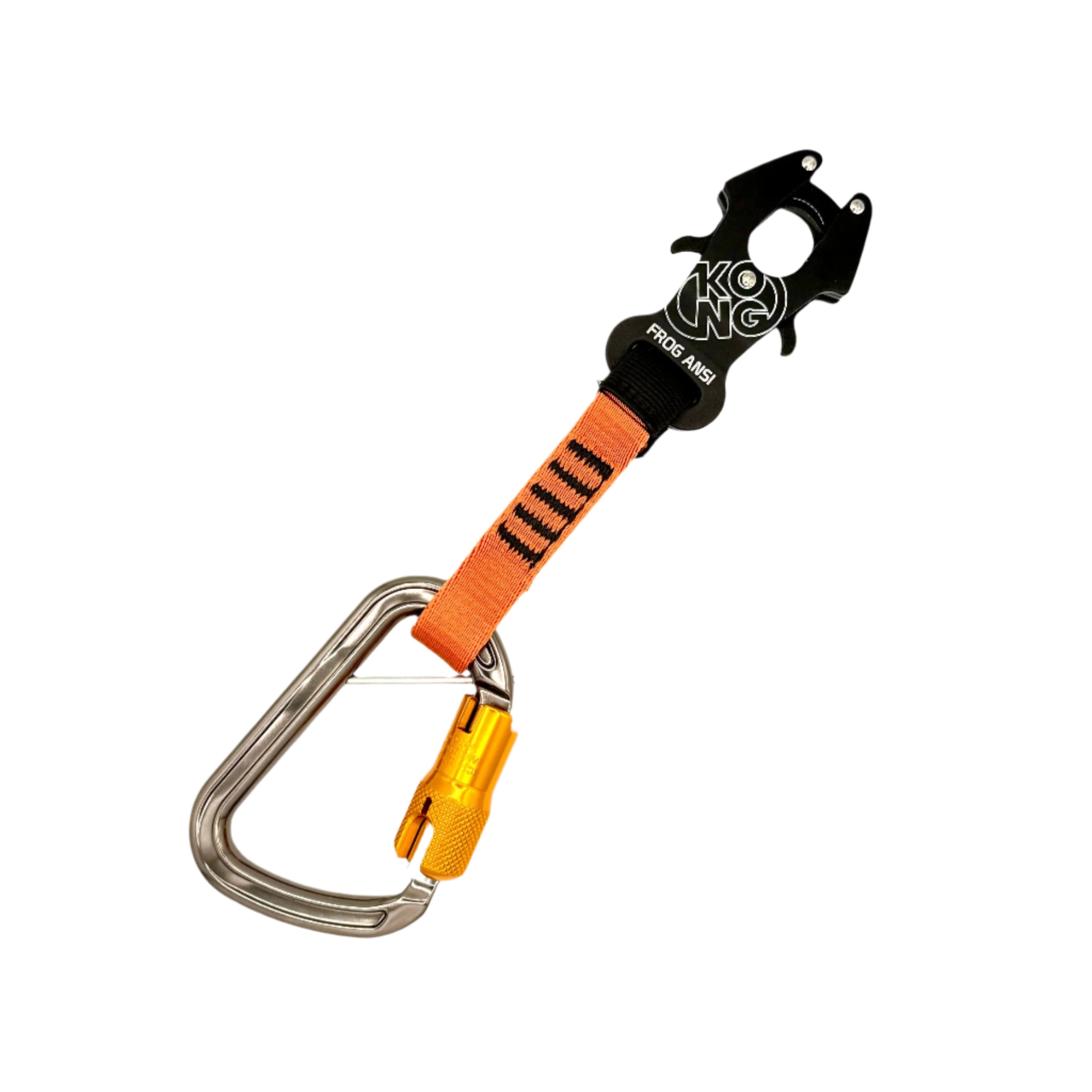 Kong Frog Ansi Quickdraw - Frog Ansi With Ansi Alu Triple Lock