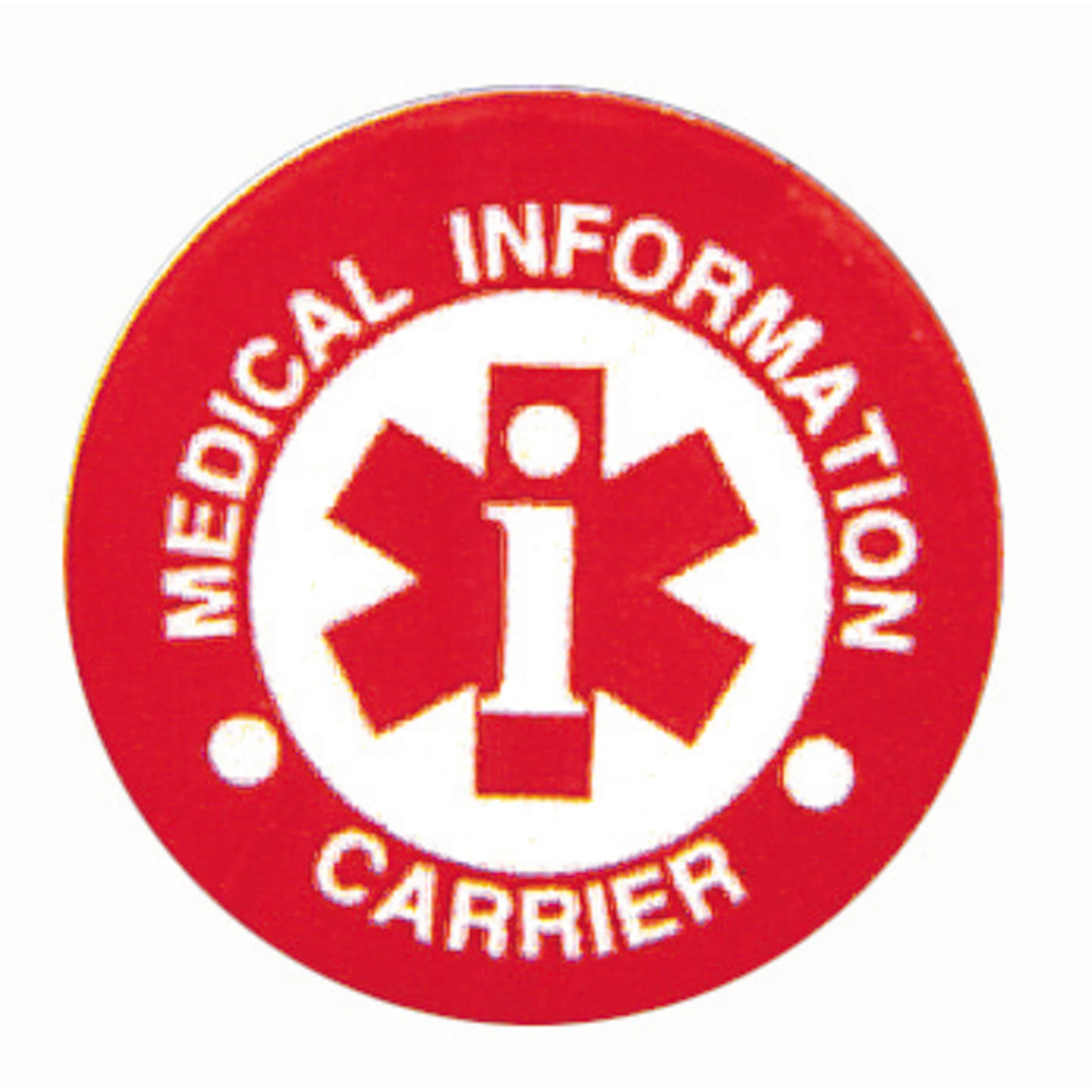 MSA Medical Information Carrier System (Pkg Of 10), English/Spanish/French