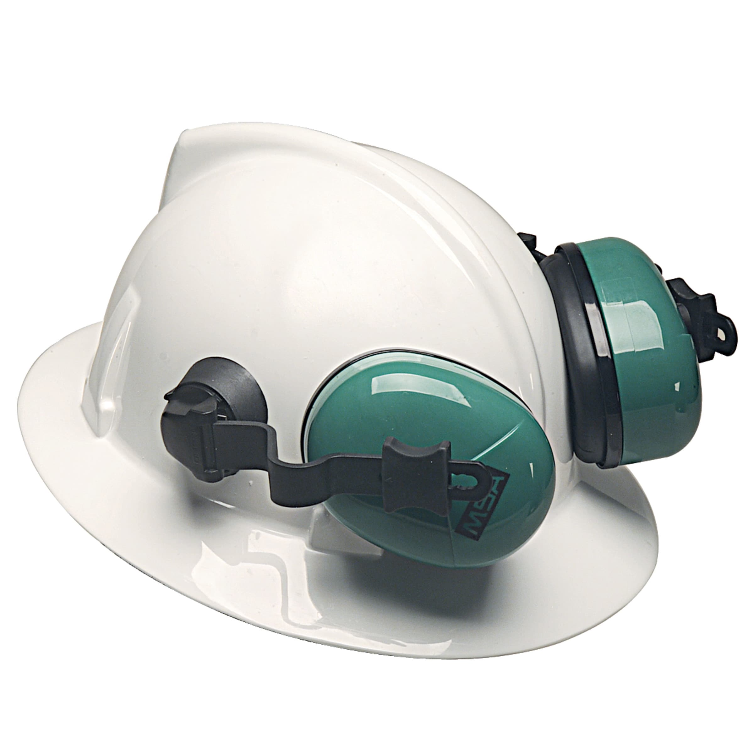 MSA Soprano Earmuff, For Hats, Green, (Nrr 25 Dba)