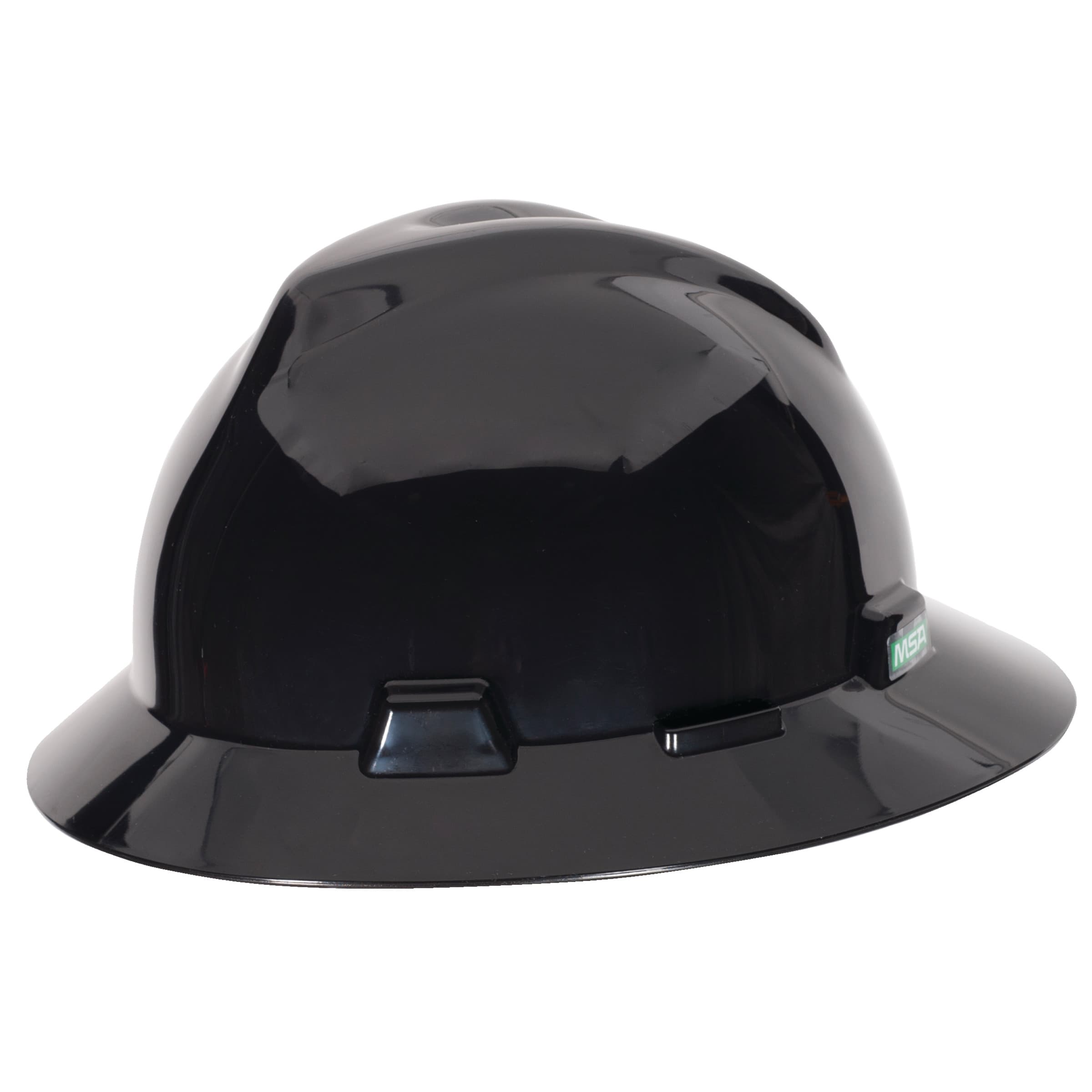 MSA Hat,V-Gd,W/1-Touch Susp.,Black