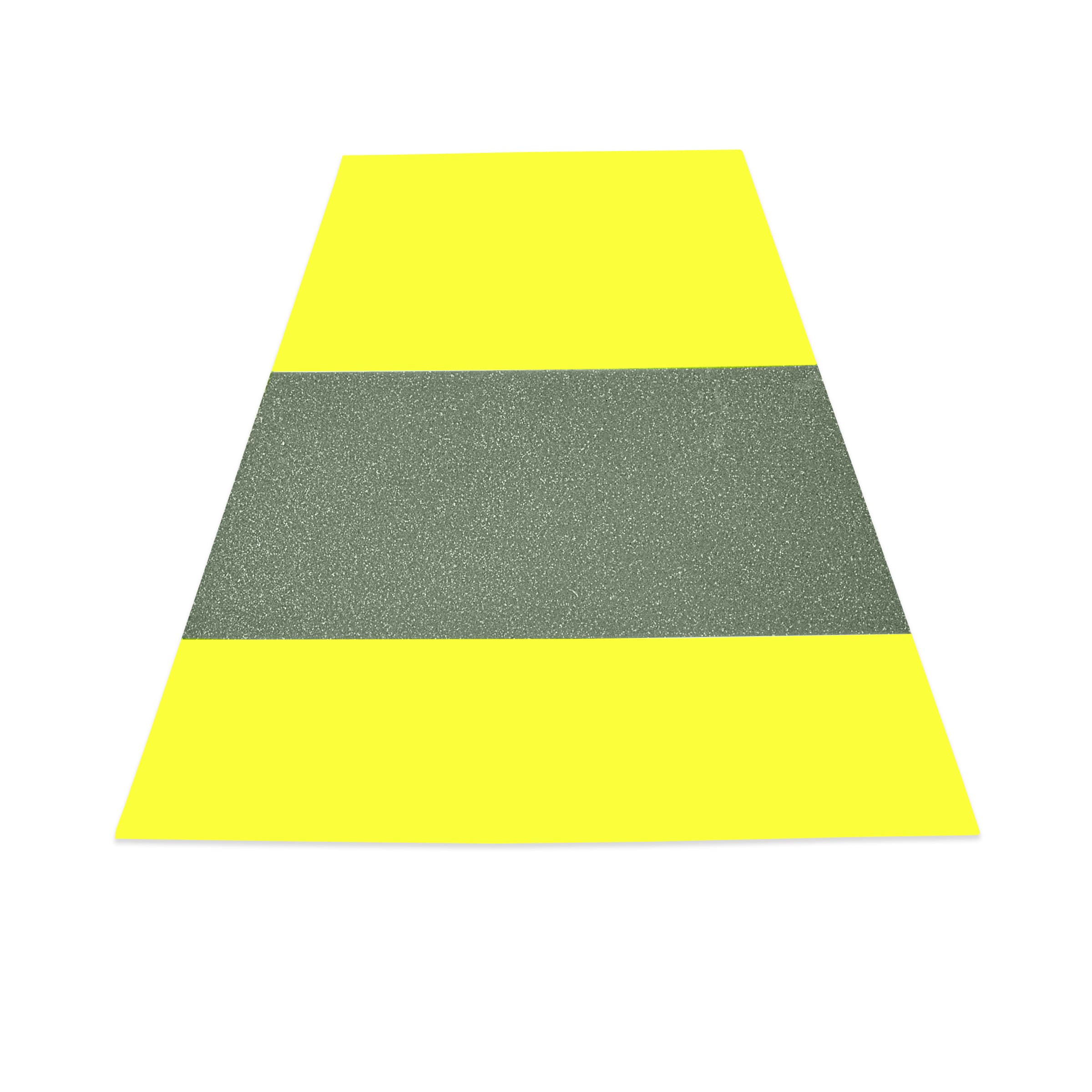 MSA Scotchlite, Lime/Yellow W/ Silver Center Bar, 8 Per Sheet