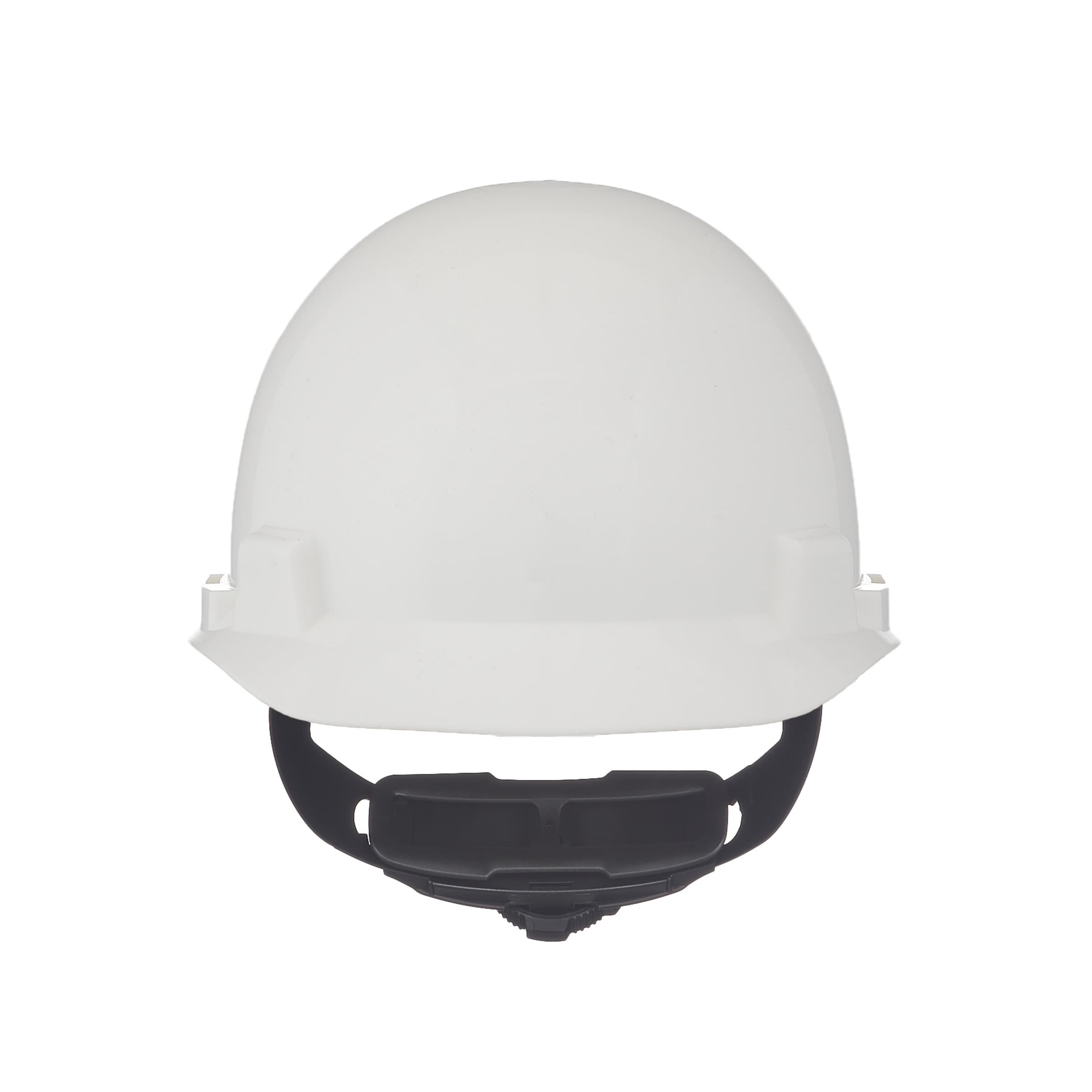 MSA Smoothdome Protective Cap, White, 4-Point Fas-Trac Iii