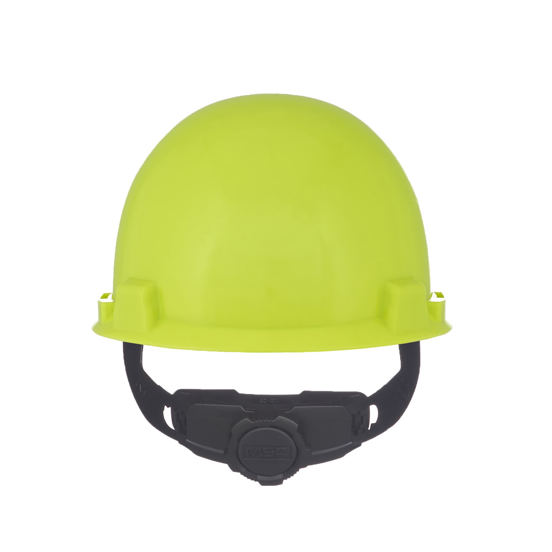 MSA Smoothdome Protective Cap, Hi-Viz Yellow-Green, 4-Point Fas-Trac Iii_3