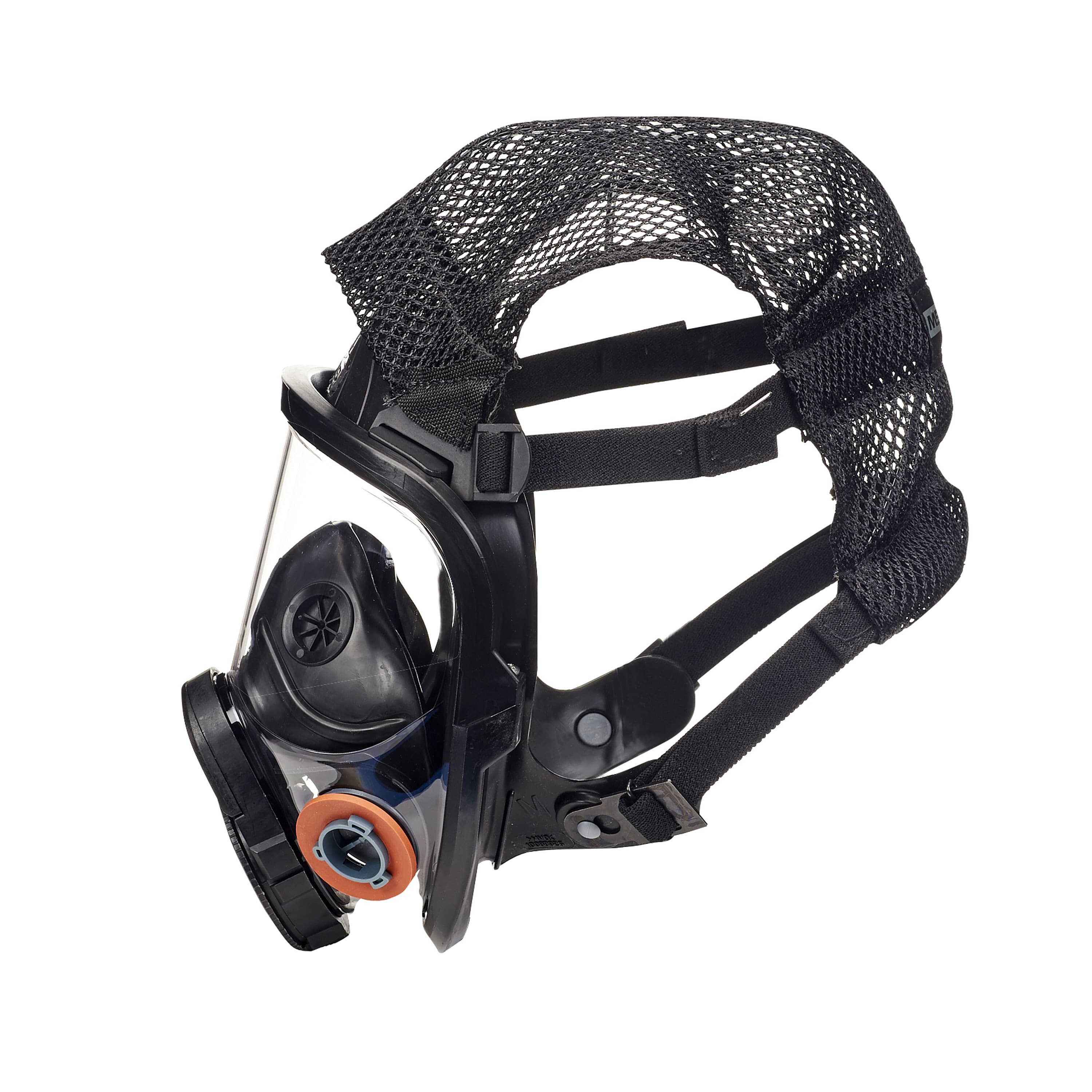 MSA Facepiece,Adv 4000,Md,Twin,Sil,Cloth_1