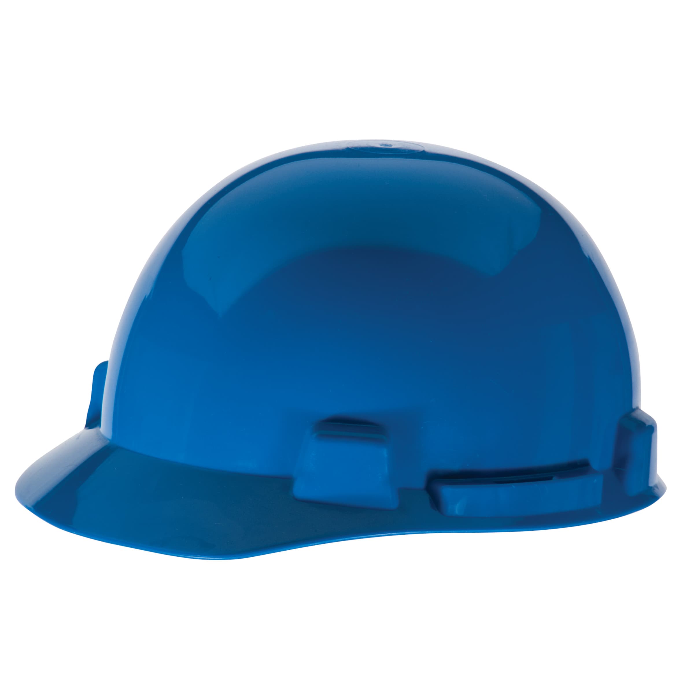 MSA Smoothdome Protective Cap, Blue, 6-Point Fas-Trac Iii