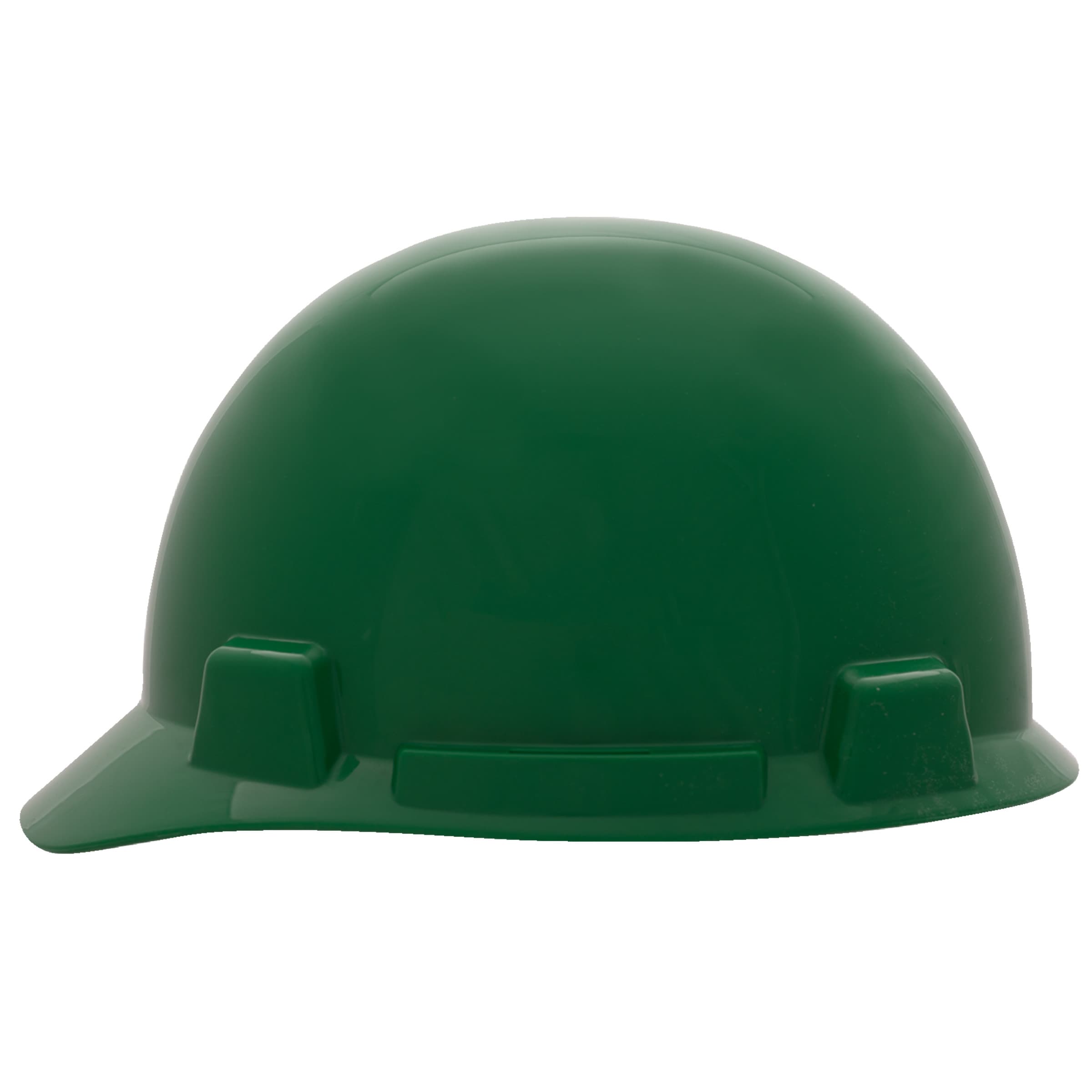 MSA Smoothdome Protective Cap, Green, 6-Point Fas-Trac Iii